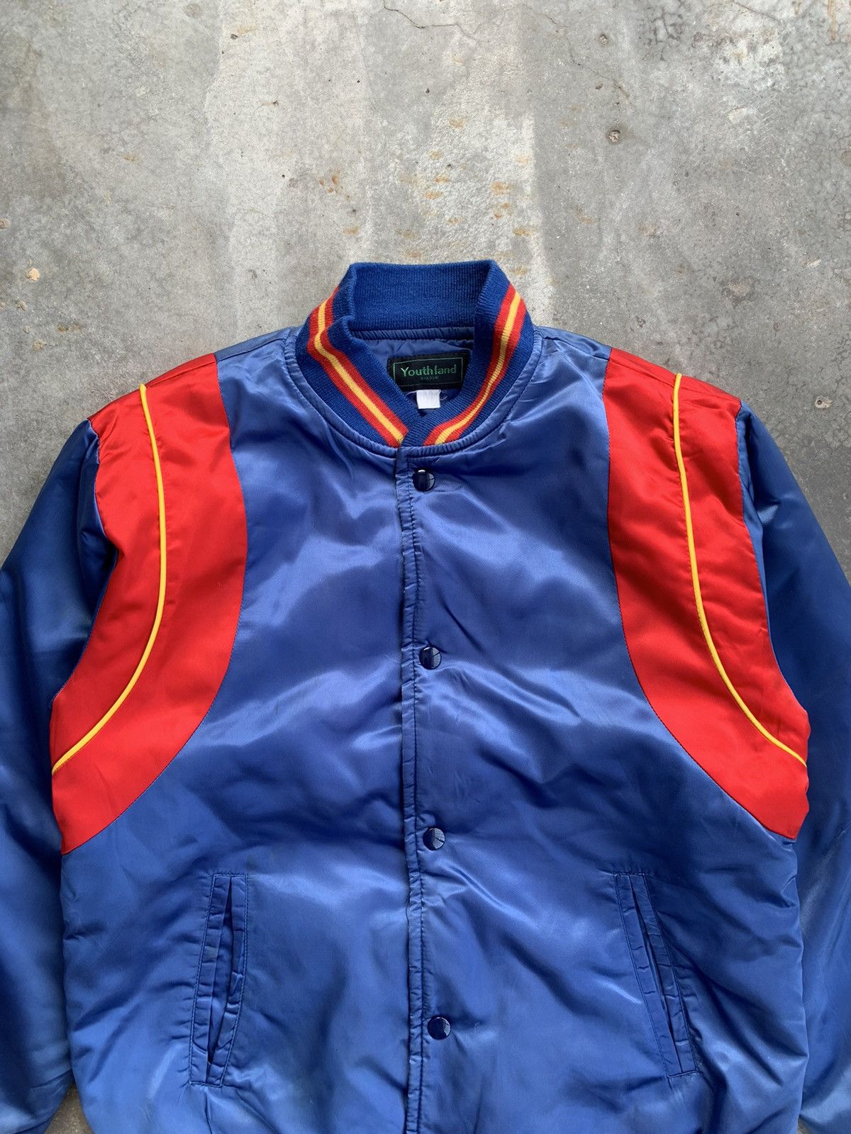 Japanese Brand × Vintage Japanese Vintage 80s YouthLand Varsity Jacket Size US M / EU 48-50 / 2 - 3 Thumbnail