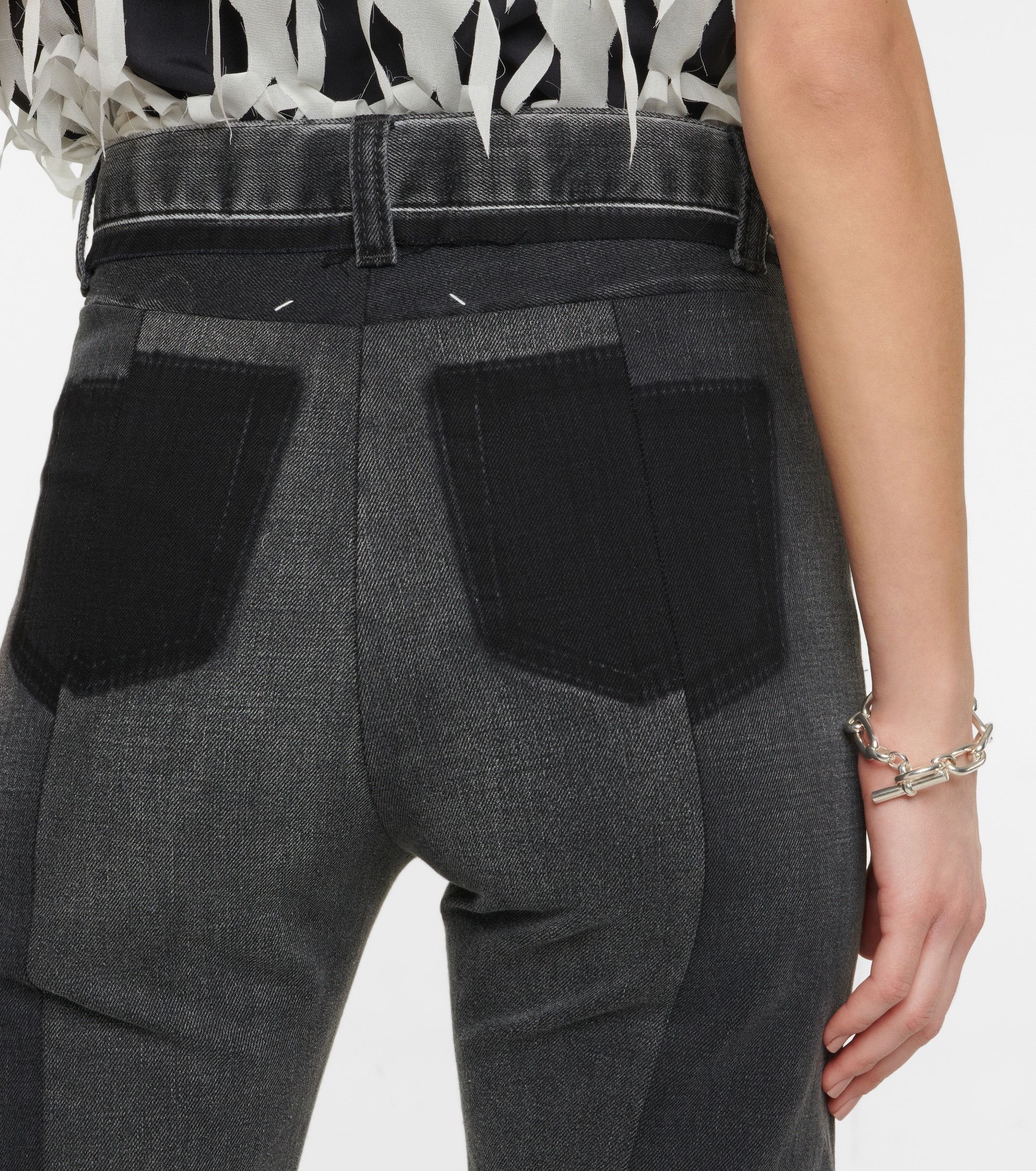 Maison Margiela NEW MARGIELA ARTISANAL DECONSTRUCTED WASHED DENIM Size US 33 - 3 Thumbnail