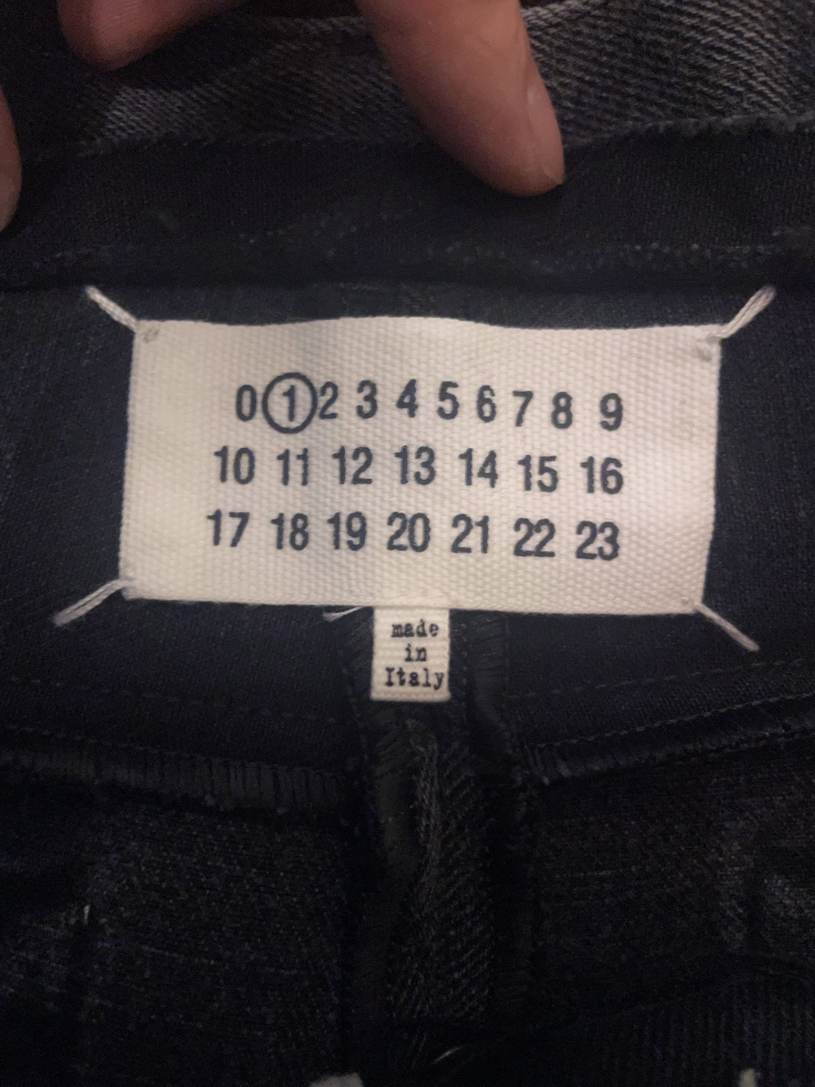 Maison Margiela NEW MARGIELA ARTISANAL DECONSTRUCTED WASHED DENIM Size US 33 - 16 Thumbnail
