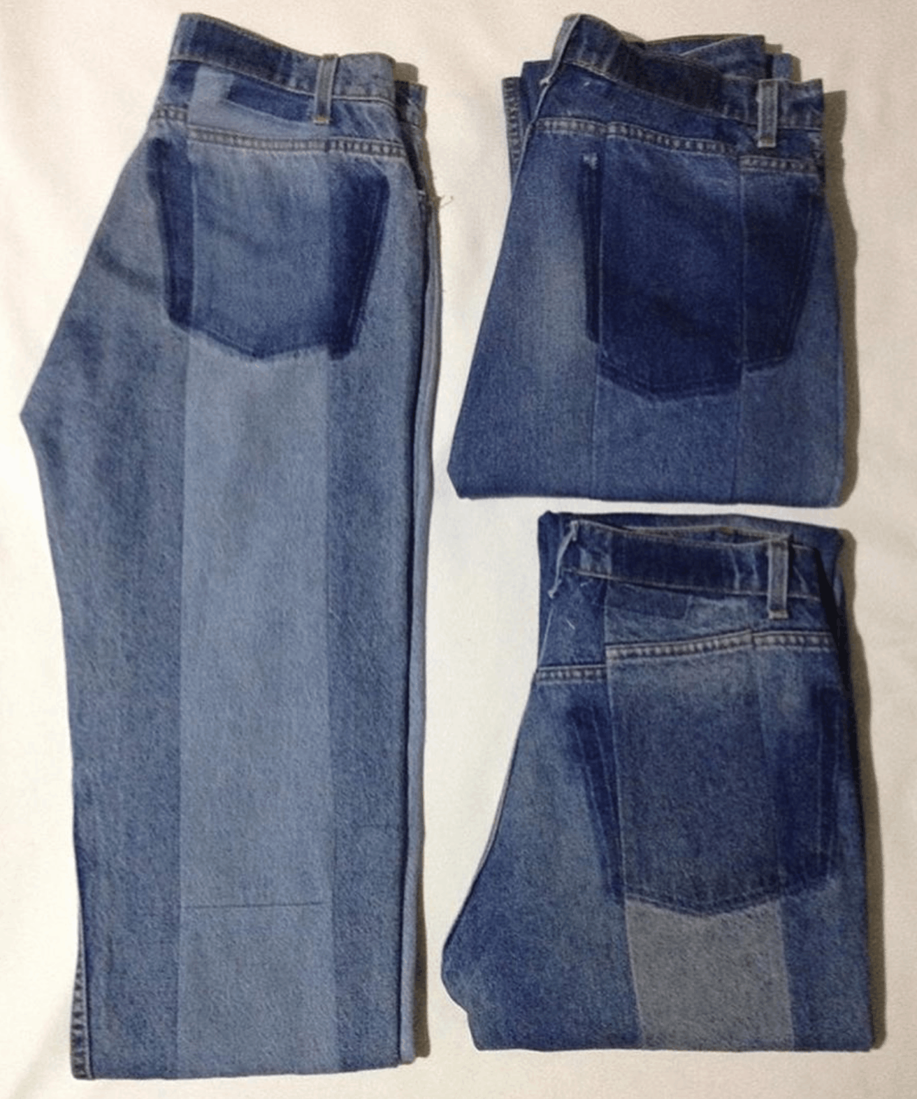Maison Margiela NEW MARGIELA ARTISANAL DECONSTRUCTED WASHED DENIM Size US 33 - 21 Thumbnail