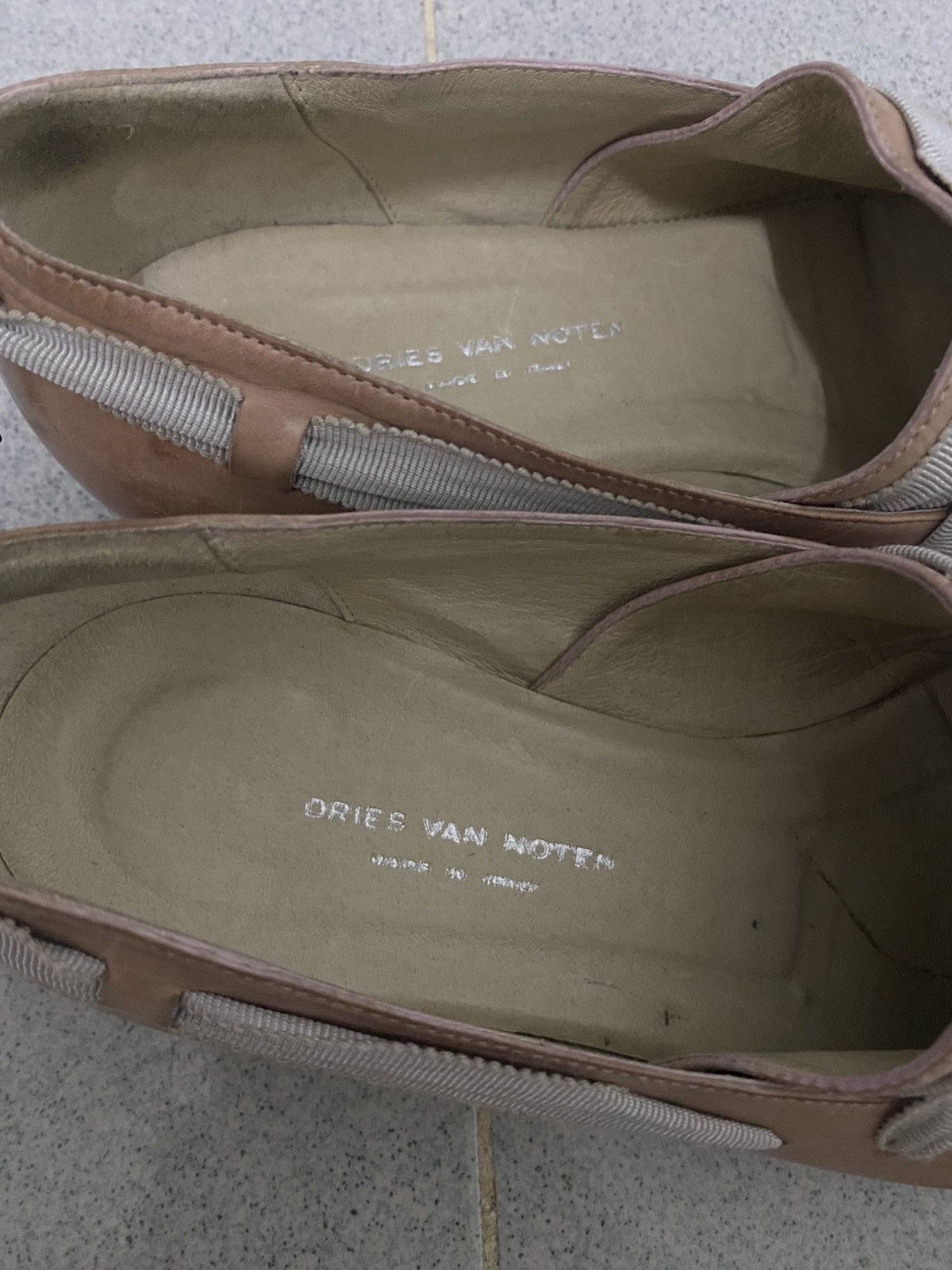 Dries Van Noten Dries Van Noten Leather Women Sneakers Size US 5 / IT 35 - 7 Thumbnail