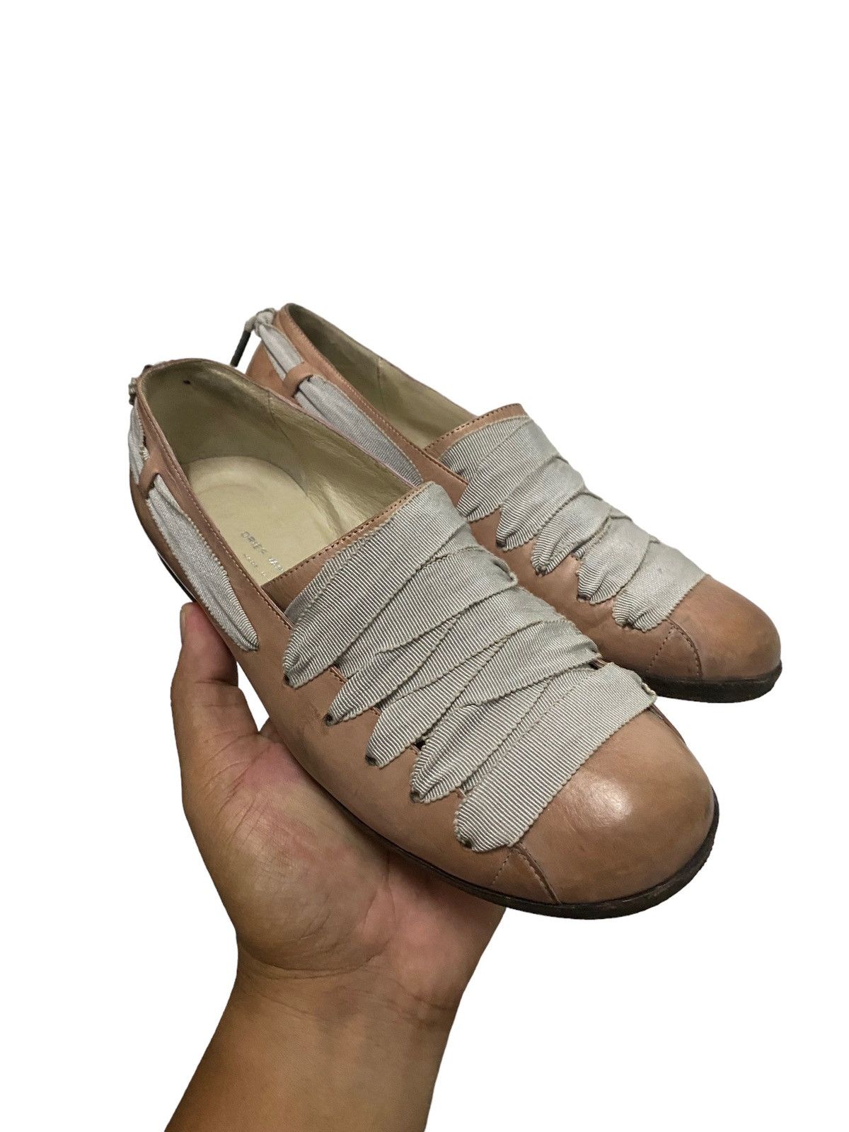 Dries Van Noten Dries Van Noten Leather Women Sneakers Size US 5 / IT 35 - 11 Thumbnail