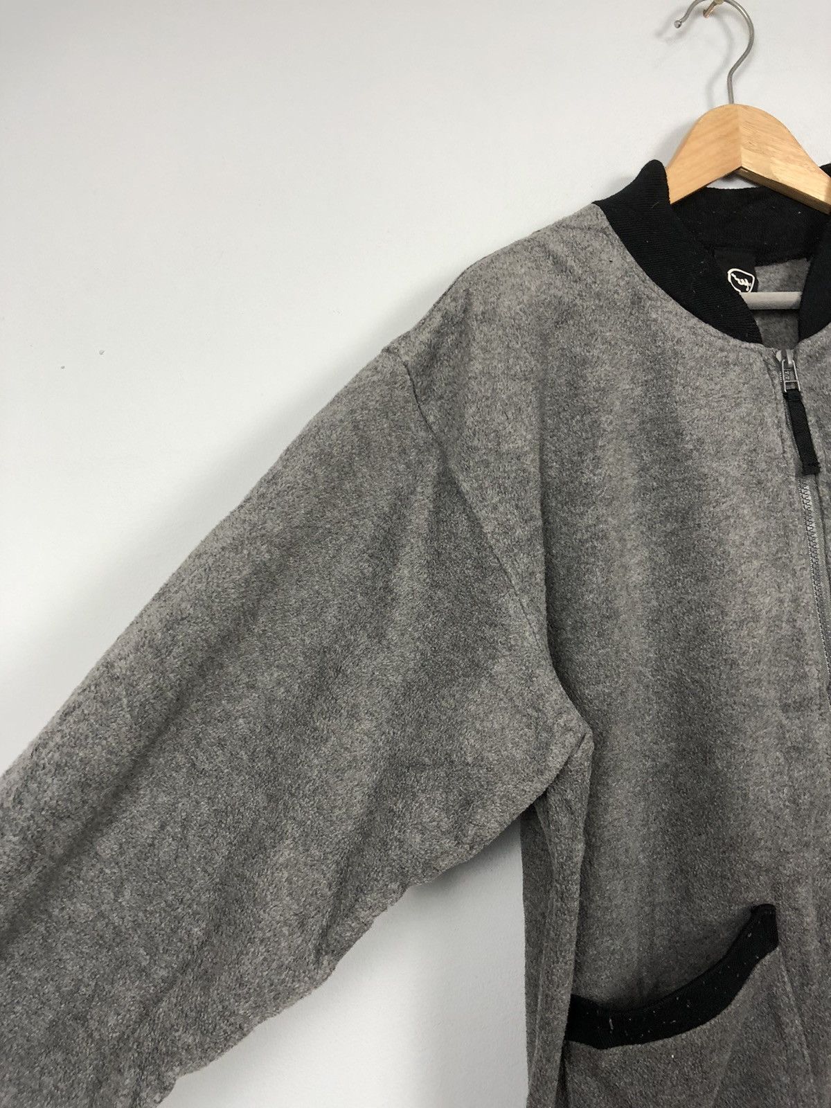Vintage Tws Tranwork Skateboard Skategang Fleece Jacket Size US L / EU 52-54 / 3 - 3 Thumbnail