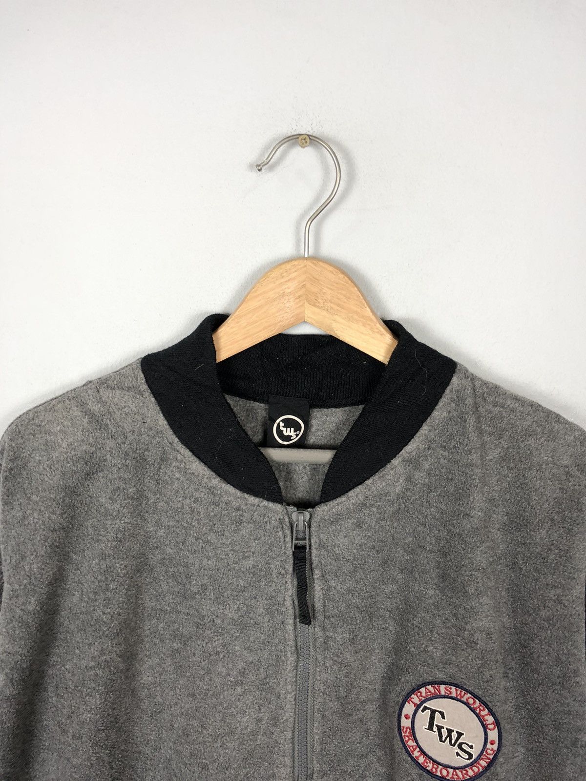 Vintage Tws Tranwork Skateboard Skategang Fleece Jacket Size US L / EU 52-54 / 3 - 2 Thumbnail