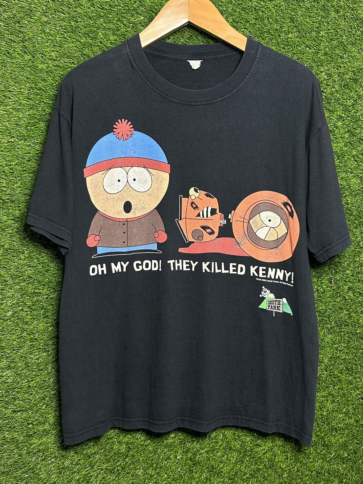 Vintage 🚨Vintage South Park Oh My God! Kenny 1998 T-Shirt Size US M / EU 48-50 / 2 - 1 Thumbnail