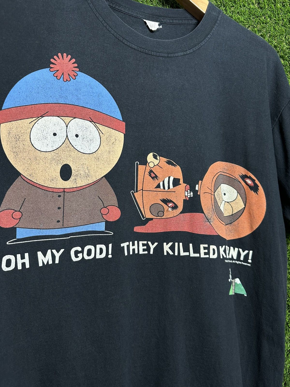 Vintage 🚨Vintage South Park Oh My God! Kenny 1998 T-Shirt Size US M / EU 48-50 / 2 - 4 Thumbnail