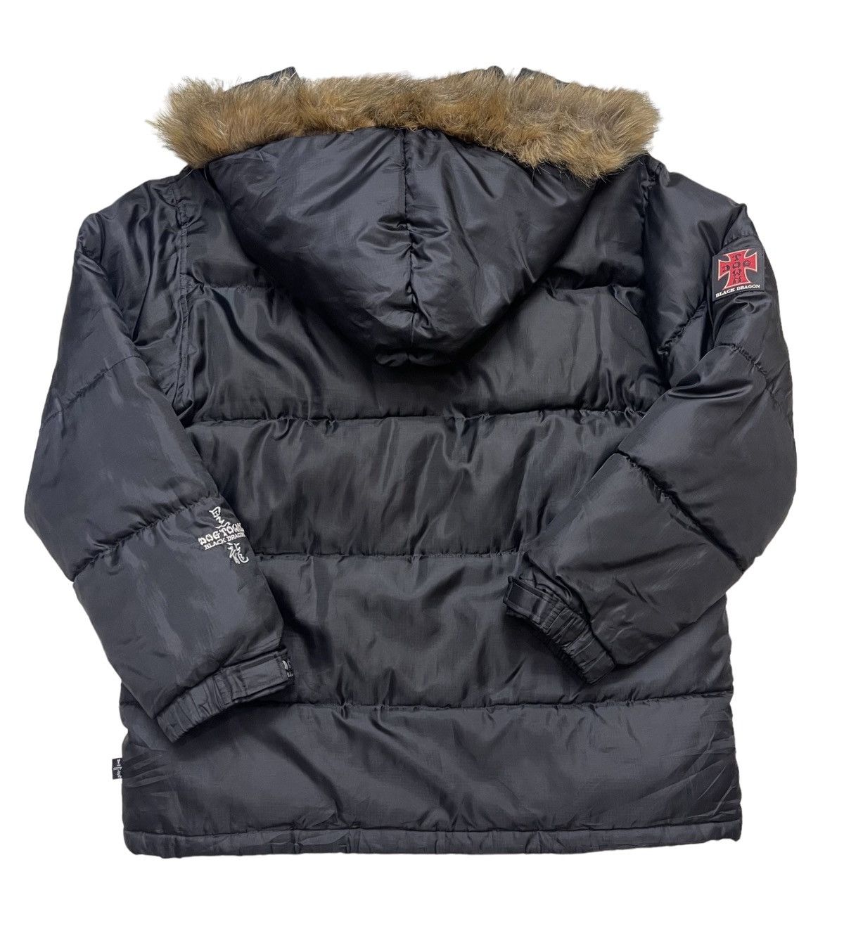 Dogtown Dogtown Black Dragon Hooded Puffer Down Jacket Size US L / EU 52-54 / 3 - 3 Thumbnail