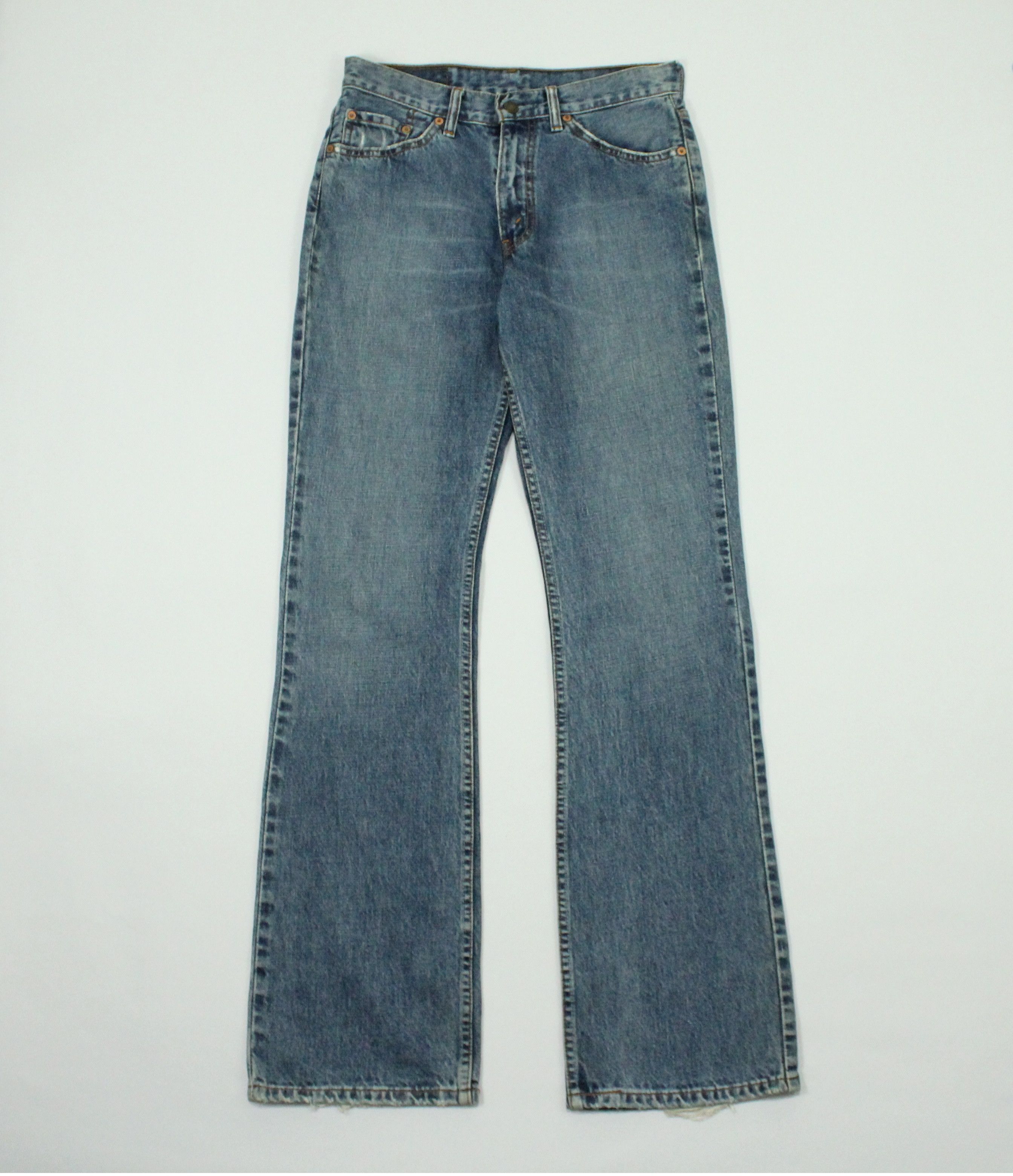 Levi's Flared Lot 517 Vintage 00s LEVIS Jeans bootcut W30 L34 Size US 30 / EU 46 - 1 Thumbnail