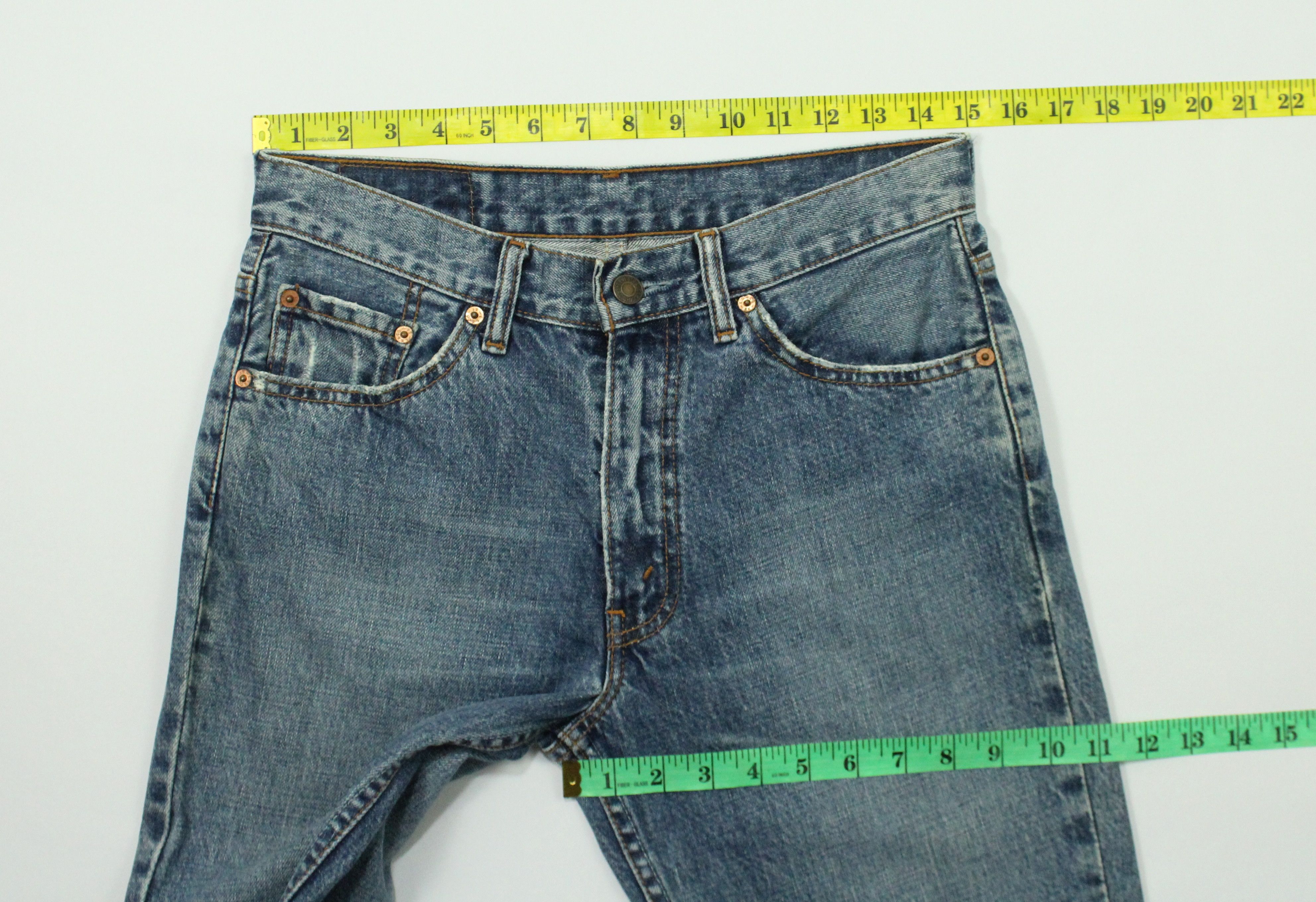 Levi's Flared Lot 517 Vintage 00s LEVIS Jeans bootcut W30 L34 Size US 30 / EU 46 - 21 Thumbnail