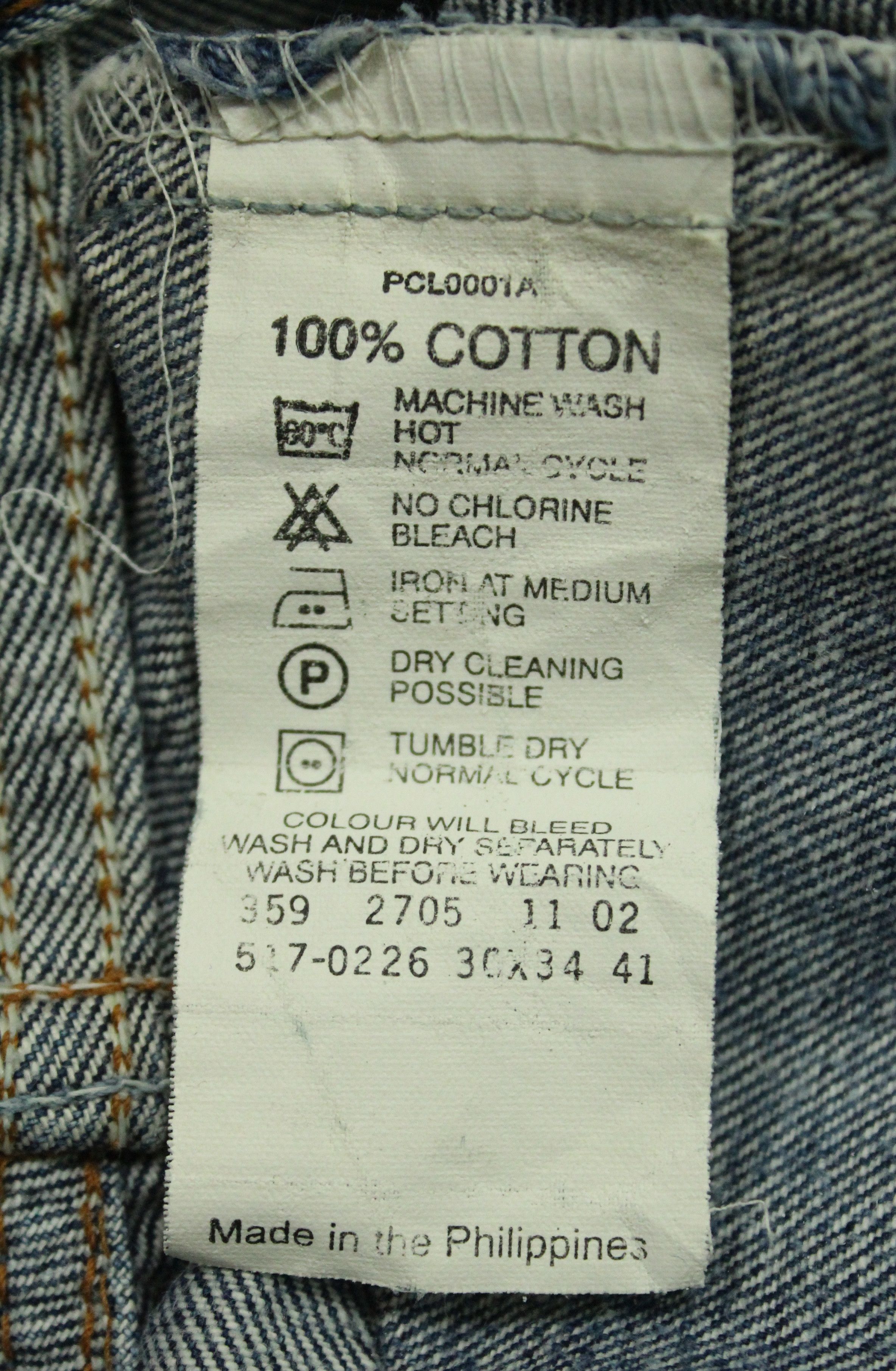 Levi's Flared Lot 517 Vintage 00s LEVIS Jeans bootcut W30 L34 Size US 30 / EU 46 - 20 Thumbnail