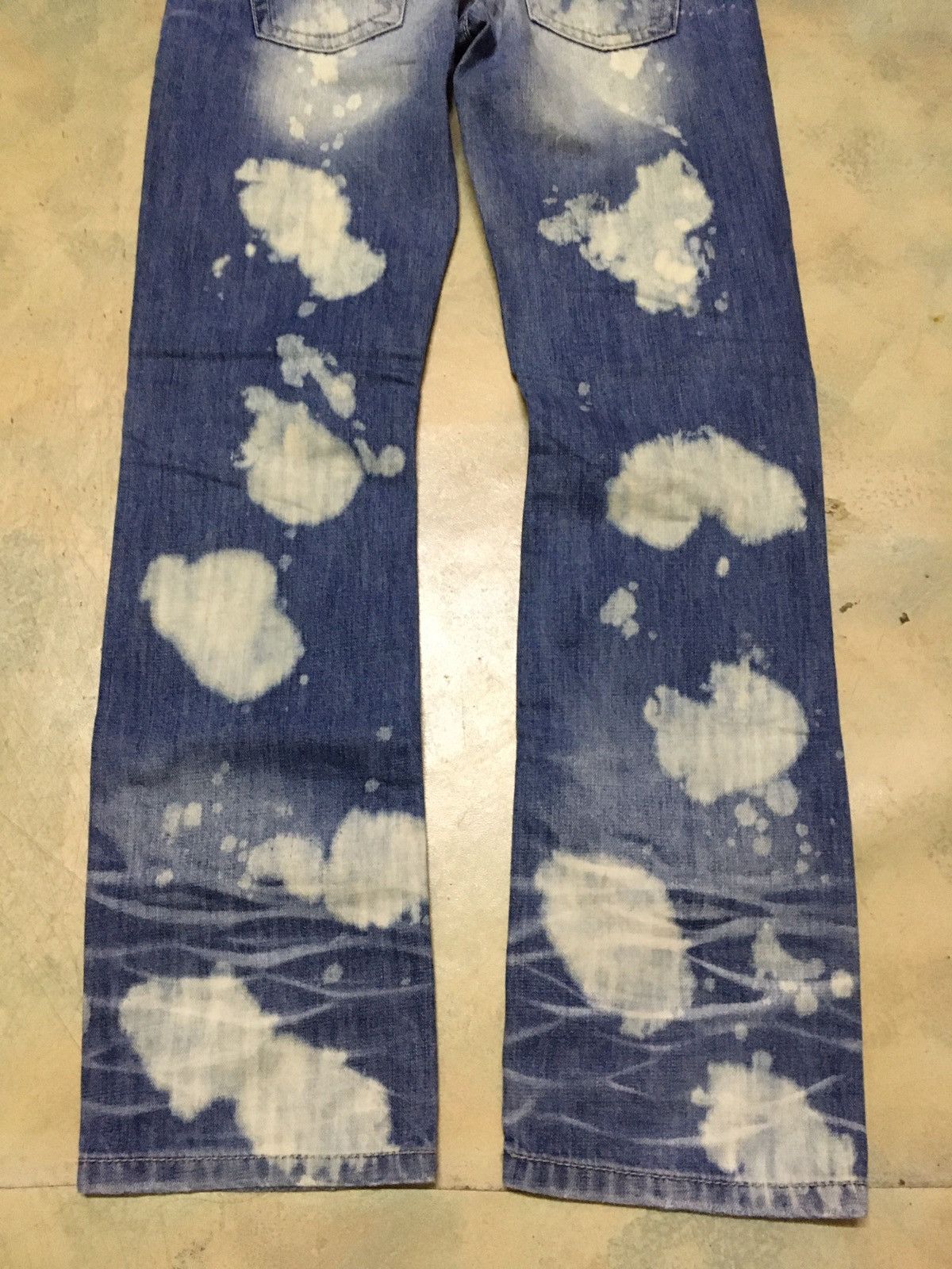 Japanese Brand Lip Service Distressed Acid Wash Seditionaries Style Size US 31 - 6 Thumbnail