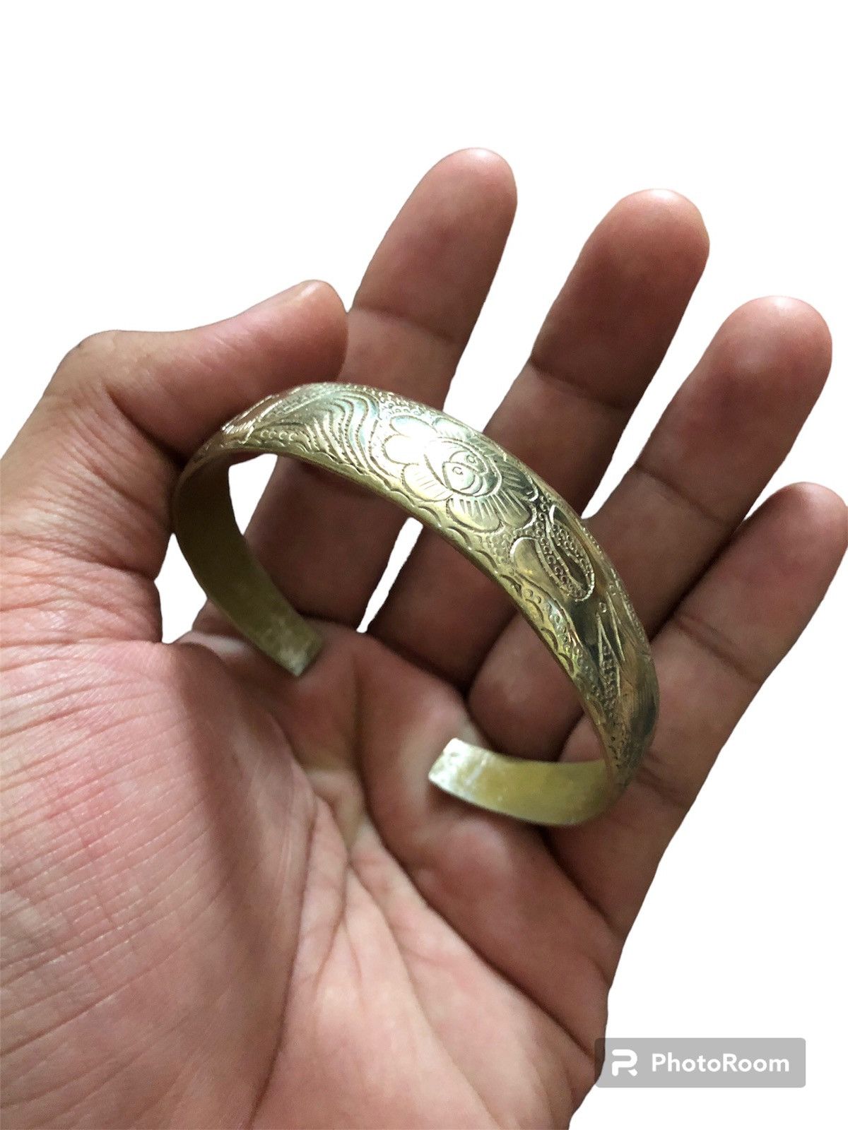 Jewelry × Vintage 🔥FINAL DROP🔥VINTAGE SILVER CUFF BRACELET BANGLE GOROS STYLE Size ONE SIZE - 1 Thumbnail