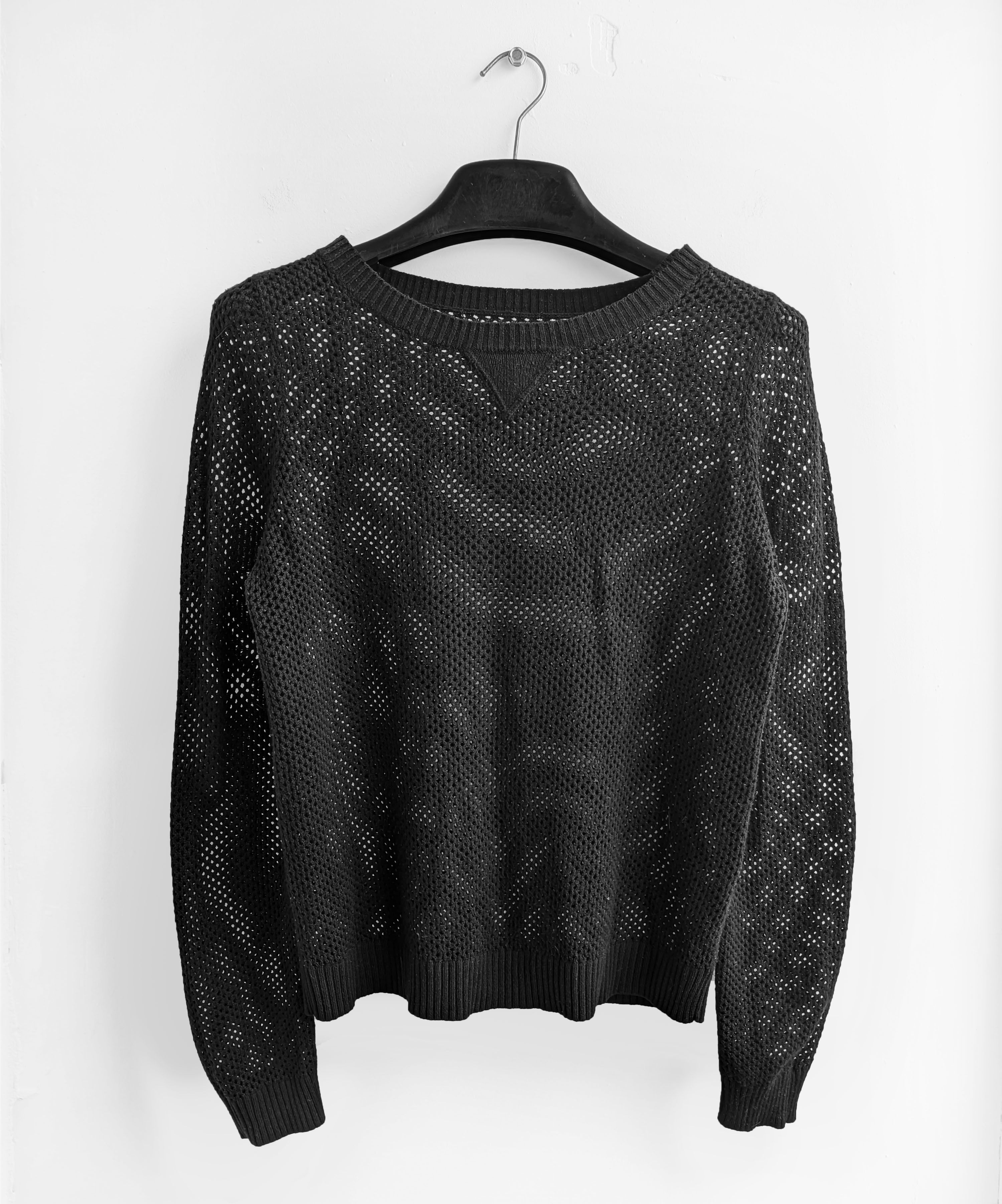 Vintage y2k Mesh long sleeve sweatshirt japanese Size M / US 6-8 / IT 42-44 - 1 Thumbnail