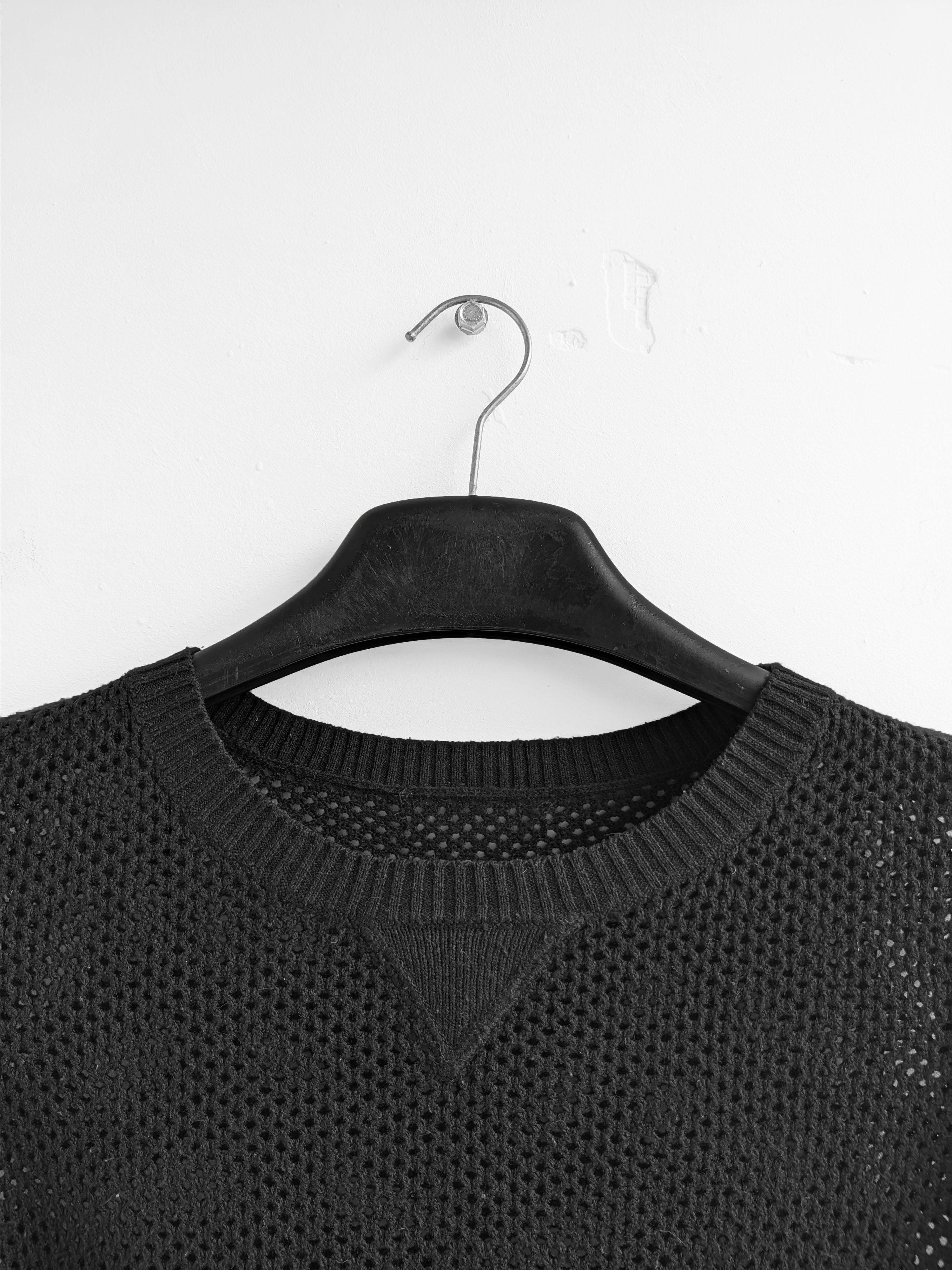Vintage y2k Mesh long sleeve sweatshirt japanese Size M / US 6-8 / IT 42-44 - 2 Thumbnail