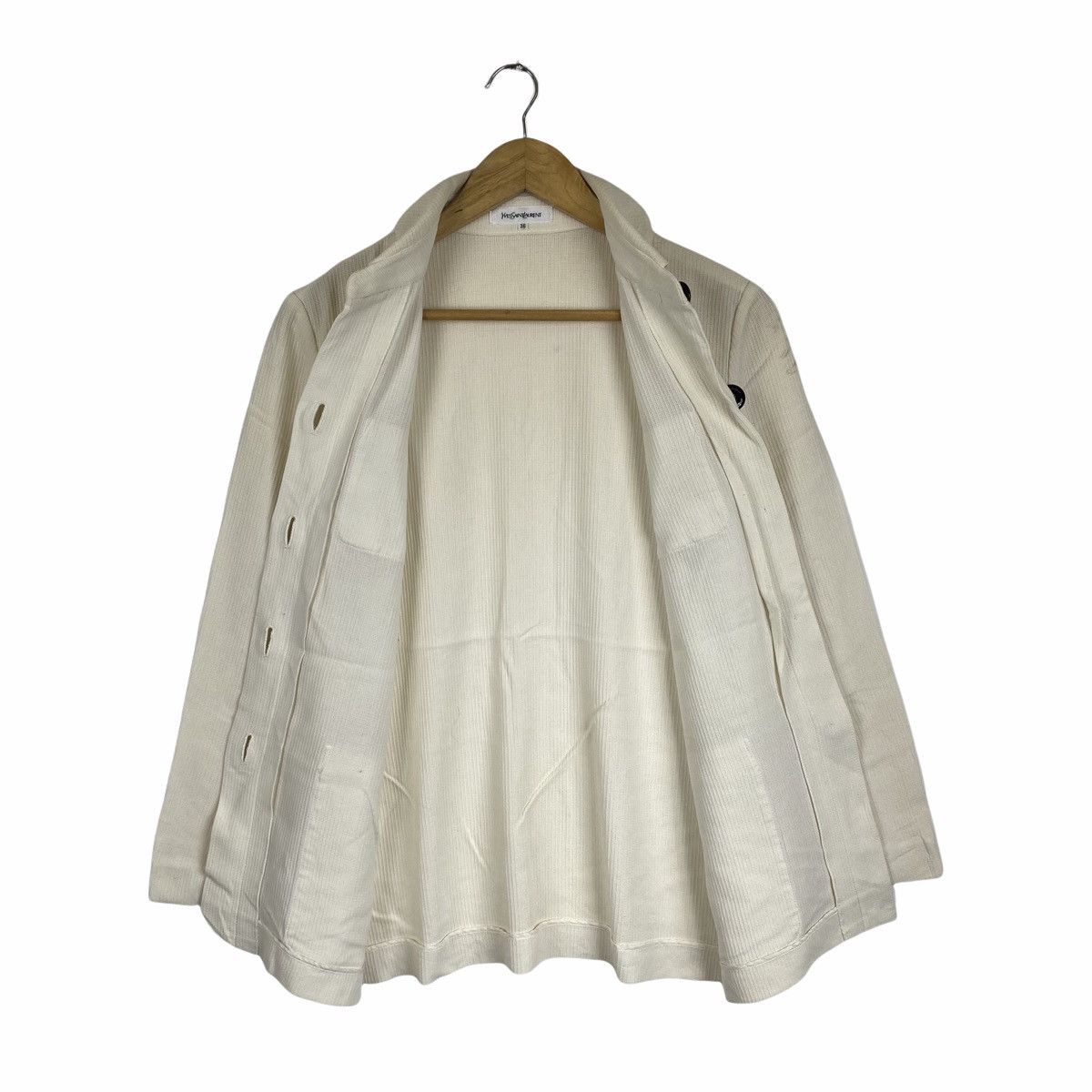 Yves Saint Laurent YvesSaintLaurent YSL Double Pocket Shirts Long Sleeve Size US S / EU 44-46 / 1 - 3 Thumbnail