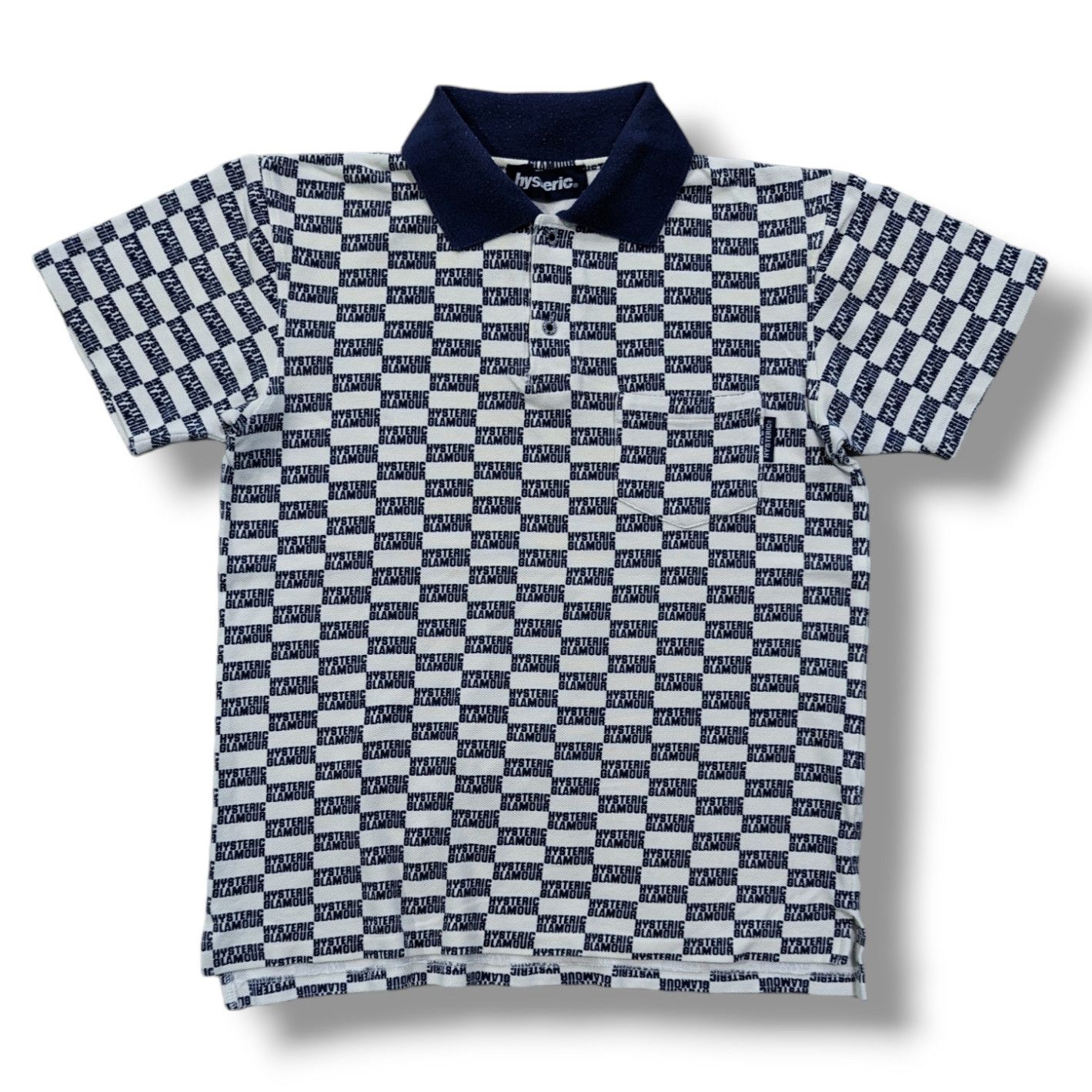 Hysteric Glamour Hysteric Glamour Monogram Polo Shirt Size US M / EU 48-50 / 2 - 2 Thumbnail