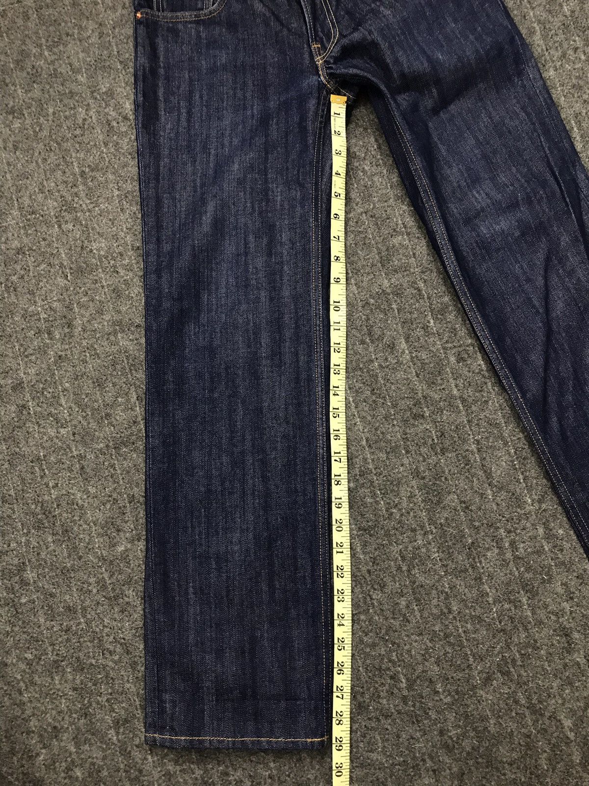 Japanese Brand × Levi's × Vintage Vintage Levi’s Denim Regular Straight Indigo Jeans Size US 28 / EU 44 - 21 Thumbnail