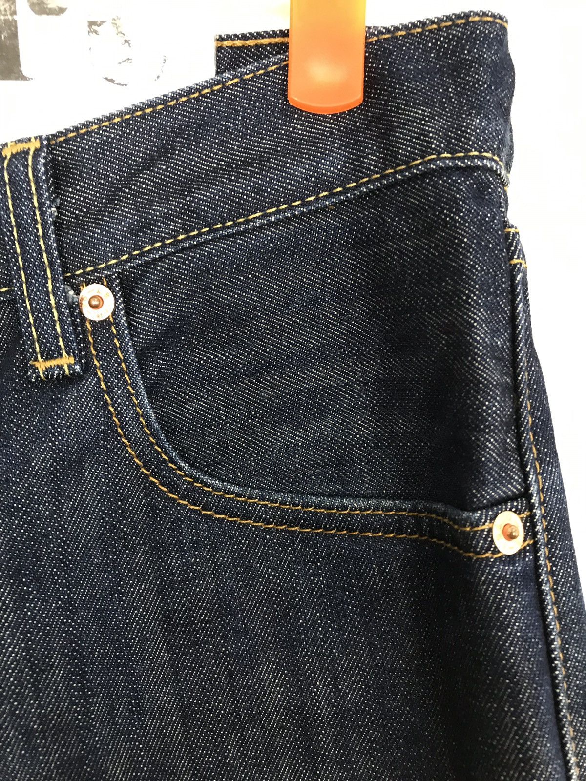 Japanese Brand × Levi's × Vintage Vintage Levi’s Denim Regular Straight Indigo Jeans Size US 28 / EU 44 - 4 Thumbnail