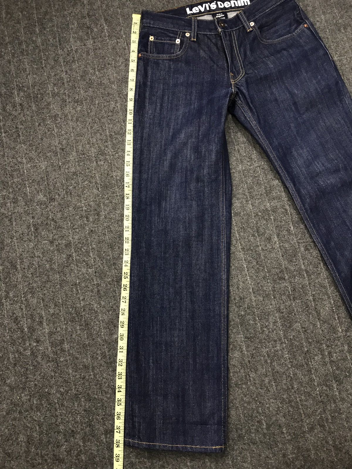 Japanese Brand × Levi's × Vintage Vintage Levi’s Denim Regular Straight Indigo Jeans Size US 28 / EU 44 - 20 Thumbnail