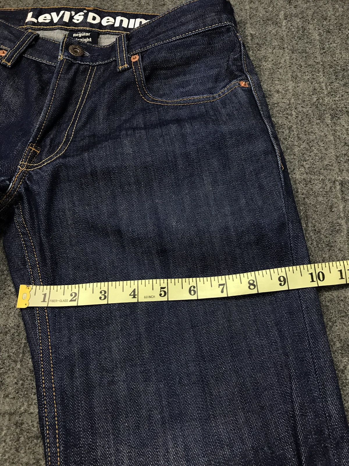 Japanese Brand × Levi's × Vintage Vintage Levi’s Denim Regular Straight Indigo Jeans Size US 28 / EU 44 - 18 Thumbnail