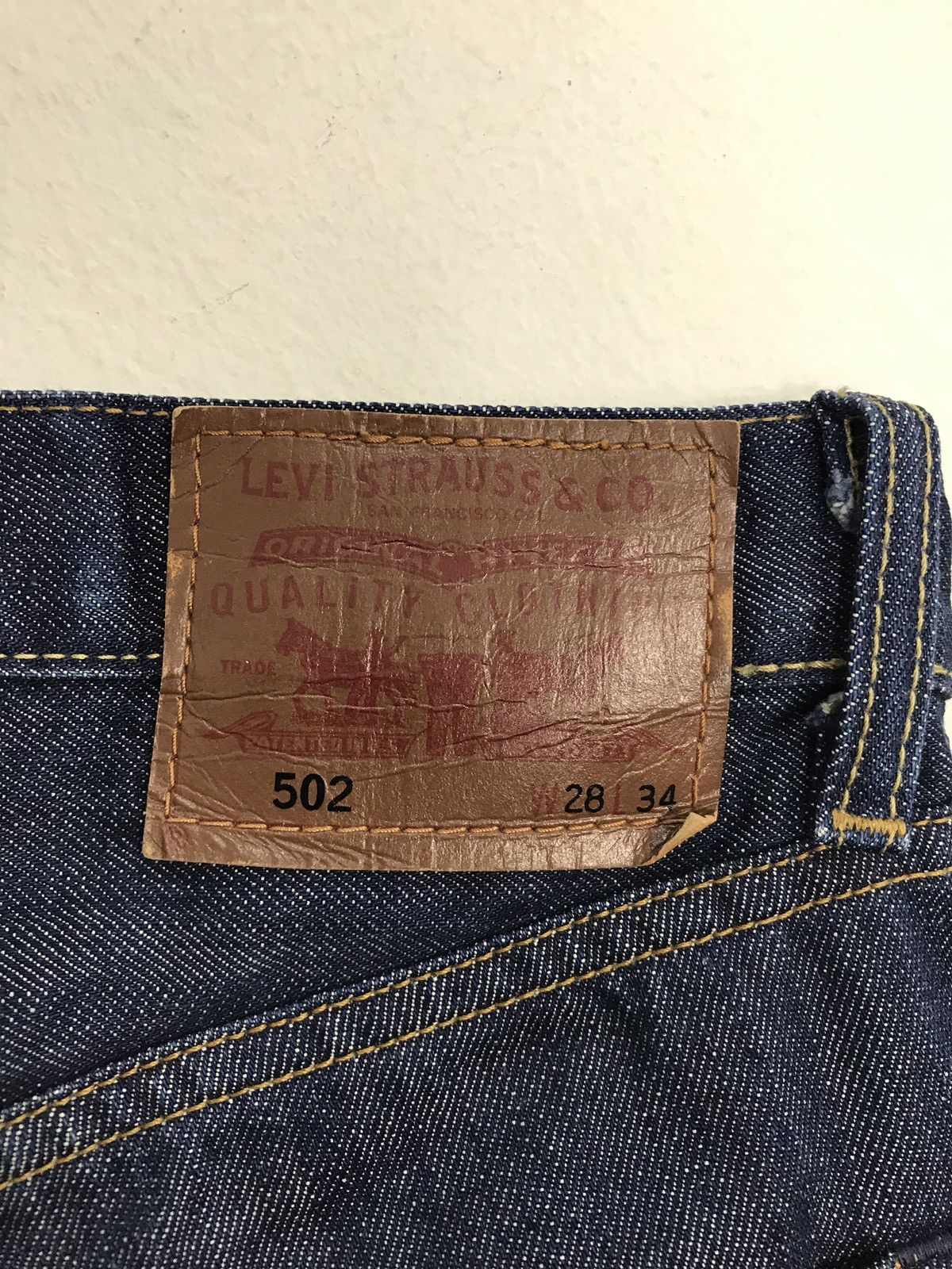 Japanese Brand × Levi's × Vintage Vintage Levi’s Denim Regular Straight Indigo Jeans Size US 28 / EU 44 - 11 Thumbnail