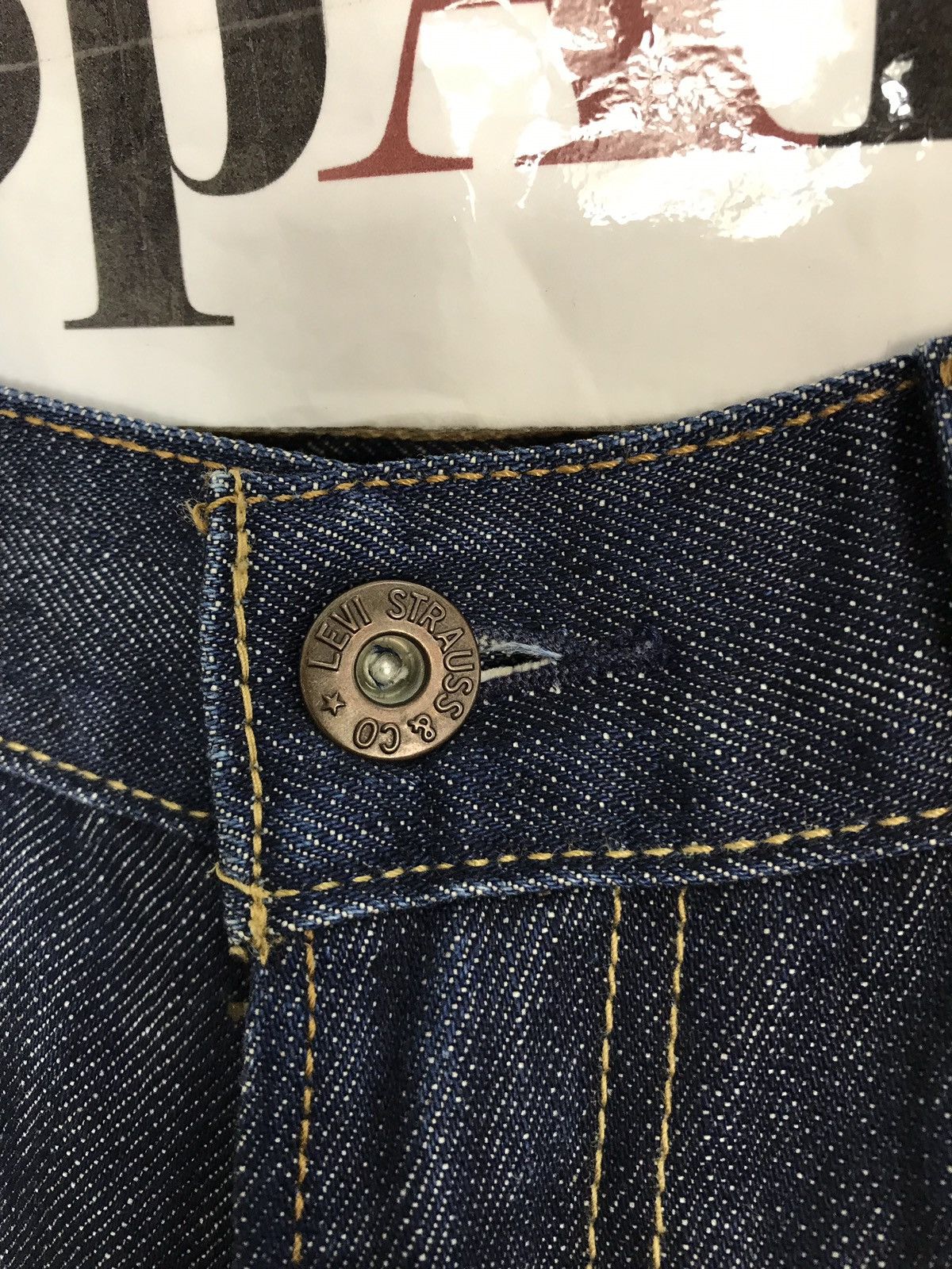 Japanese Brand × Levi's × Vintage Vintage Levi’s Denim Regular Straight Indigo Jeans Size US 28 / EU 44 - 5 Thumbnail