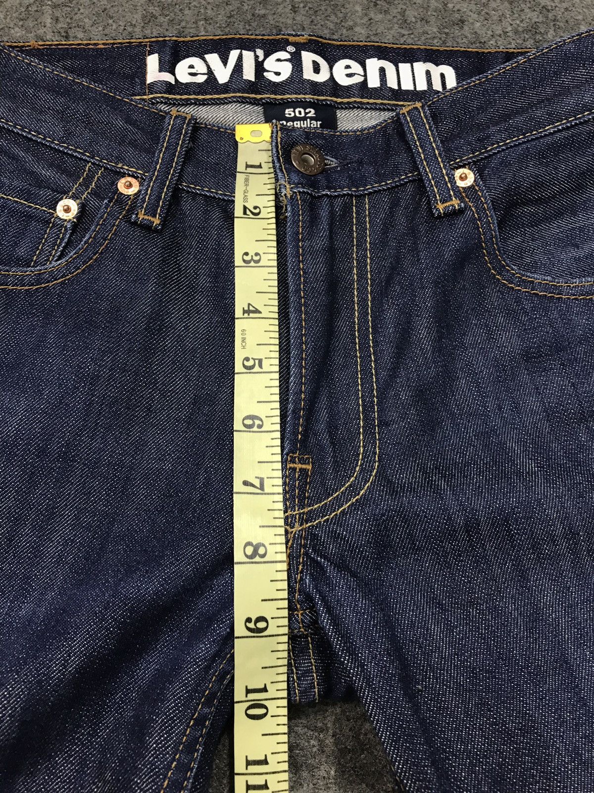 Japanese Brand × Levi's × Vintage Vintage Levi’s Denim Regular Straight Indigo Jeans Size US 28 / EU 44 - 17 Thumbnail