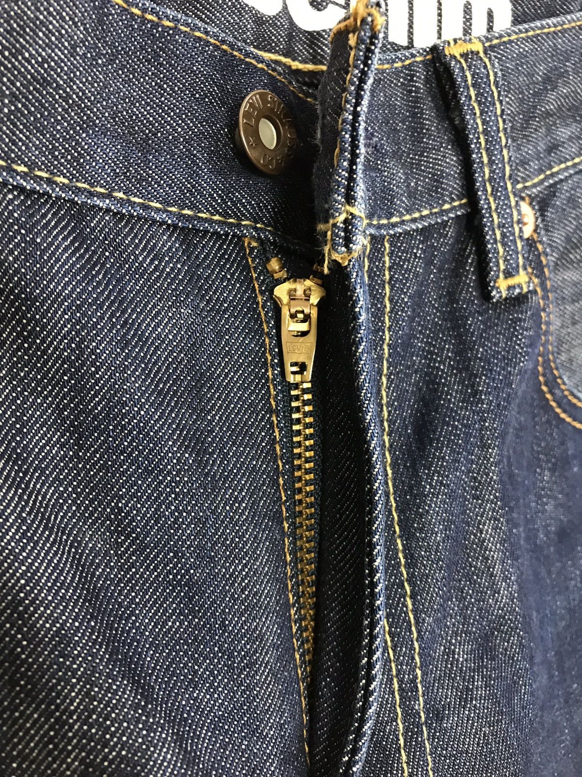 Japanese Brand × Levi's × Vintage Vintage Levi’s Denim Regular Straight Indigo Jeans Size US 28 / EU 44 - 7 Thumbnail