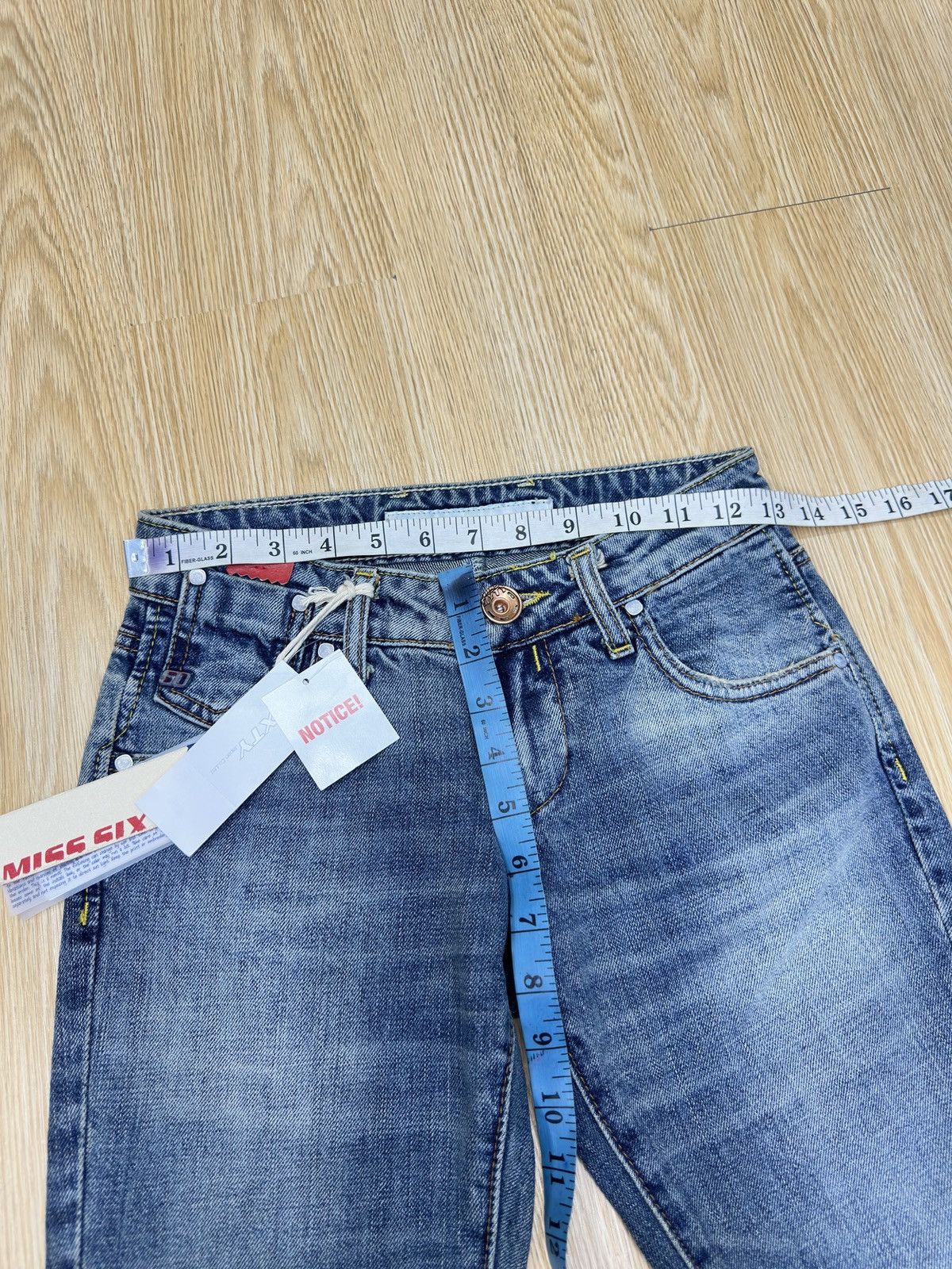 If Six Was Nine × Miss Sixty New Miss Sixty Eden Bis Trouser Denim JJ111 Size 26" / US 2 / IT 38 - 5 Thumbnail