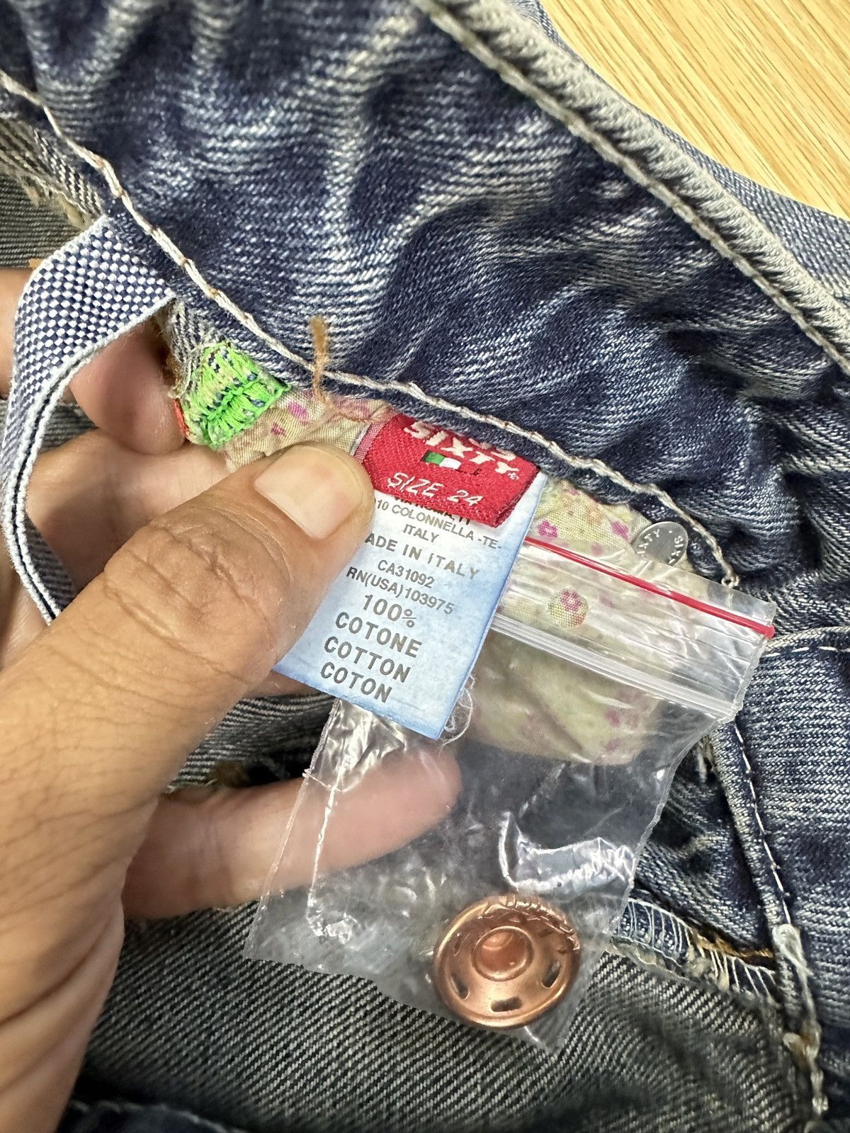 If Six Was Nine × Miss Sixty New Miss Sixty Eden Bis Trouser Denim JJ111 Size 26" / US 2 / IT 38 - 10 Thumbnail
