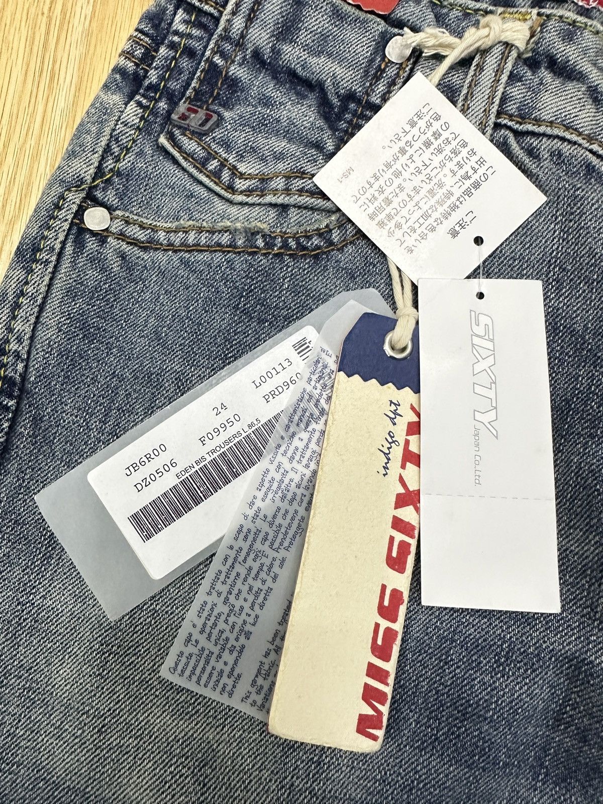 If Six Was Nine × Miss Sixty New Miss Sixty Eden Bis Trouser Denim JJ111 Size 26" / US 2 / IT 38 - 8 Thumbnail