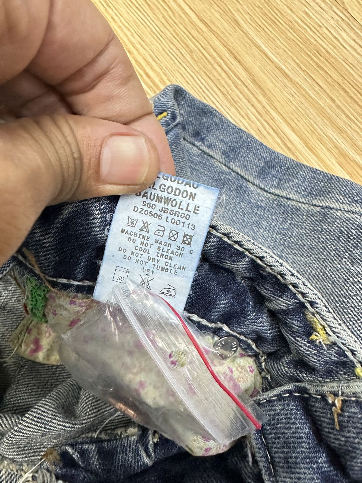 If Six Was Nine × Miss Sixty New Miss Sixty Eden Bis Trouser Denim JJ111 Size 26" / US 2 / IT 38 - 12 Thumbnail