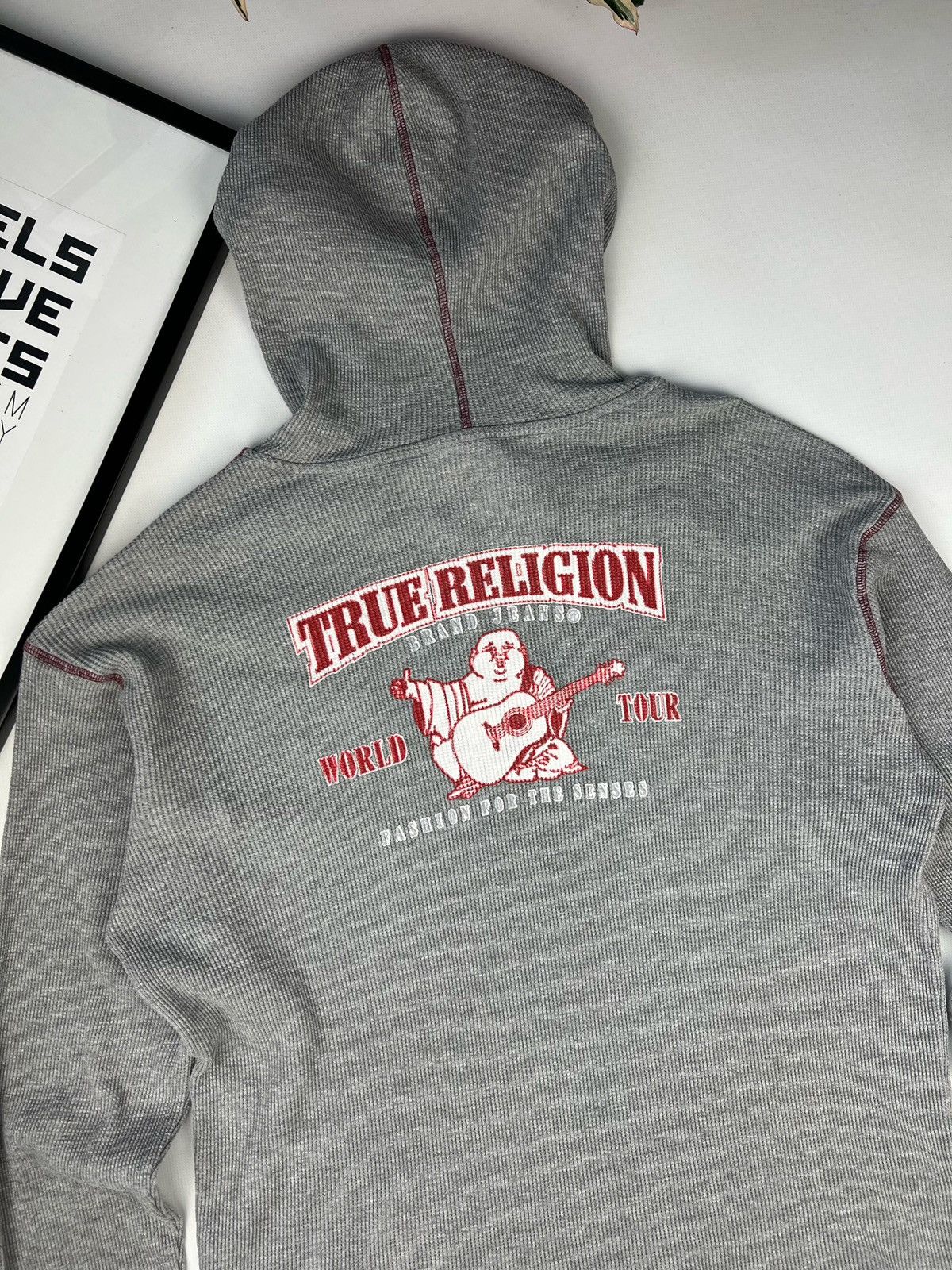 True Religion × Vintage True Religion Hoodie Size US M / EU 48-50 / 2 - 12 Thumbnail