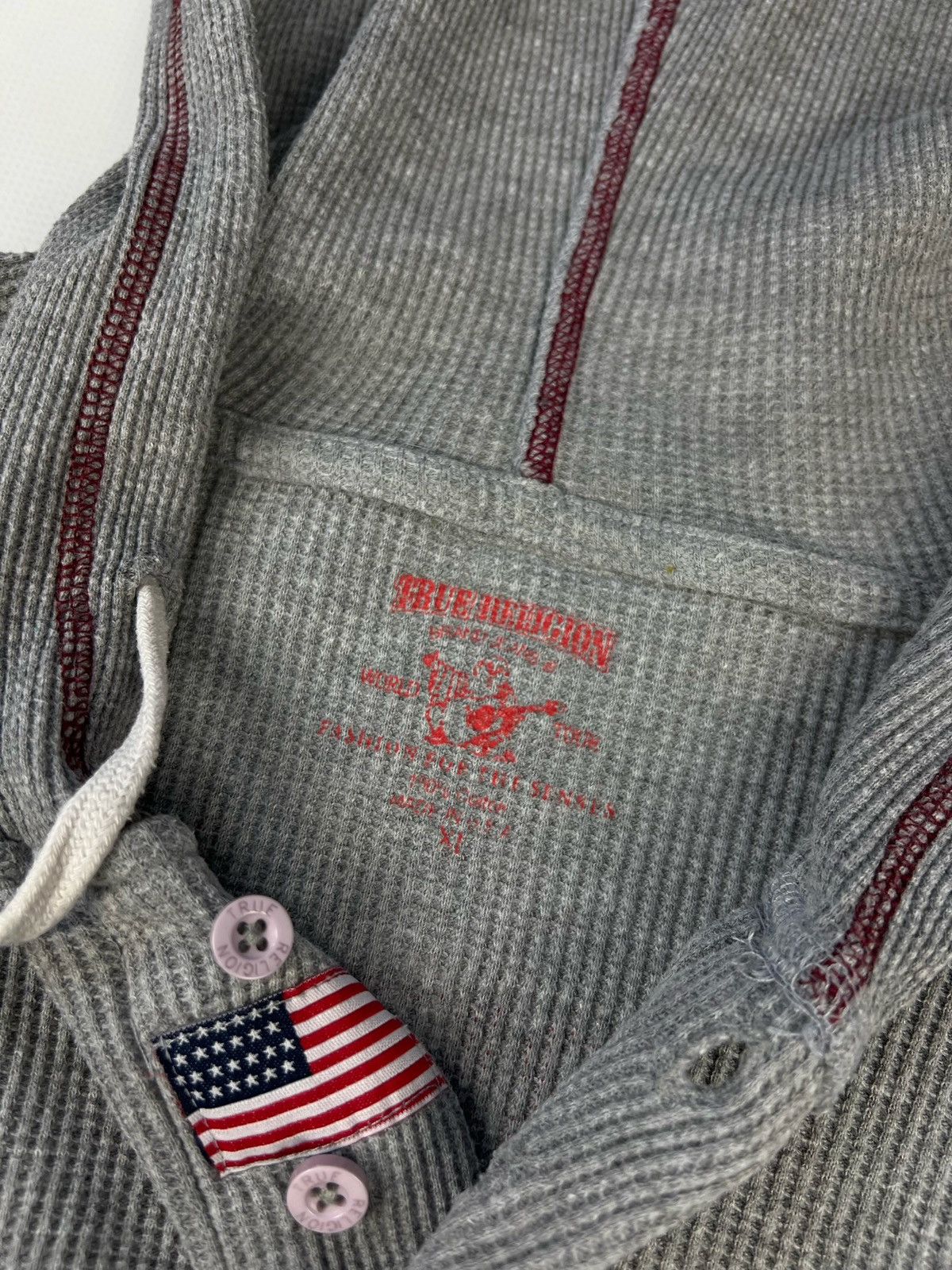 True Religion × Vintage True Religion Hoodie Size US M / EU 48-50 / 2 - 5 Thumbnail