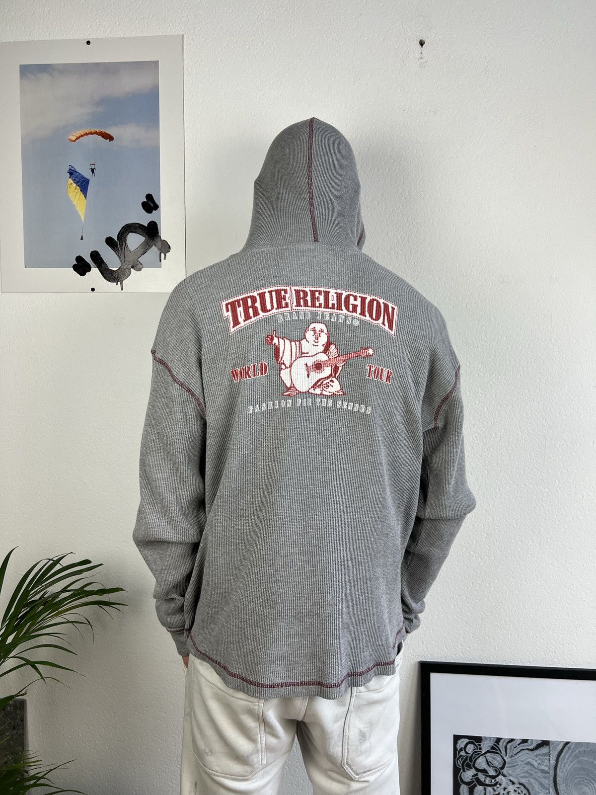 True Religion × Vintage True Religion Hoodie Size US M / EU 48-50 / 2 - 1 Thumbnail