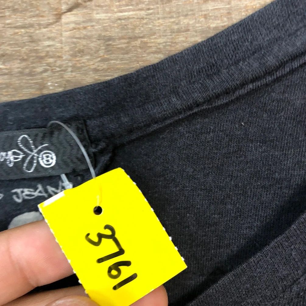 Japanese Brand Skull Booty Trap Black Long Sleeve shirt #3761DL Size S / US 4 / IT 40 - 4 Thumbnail