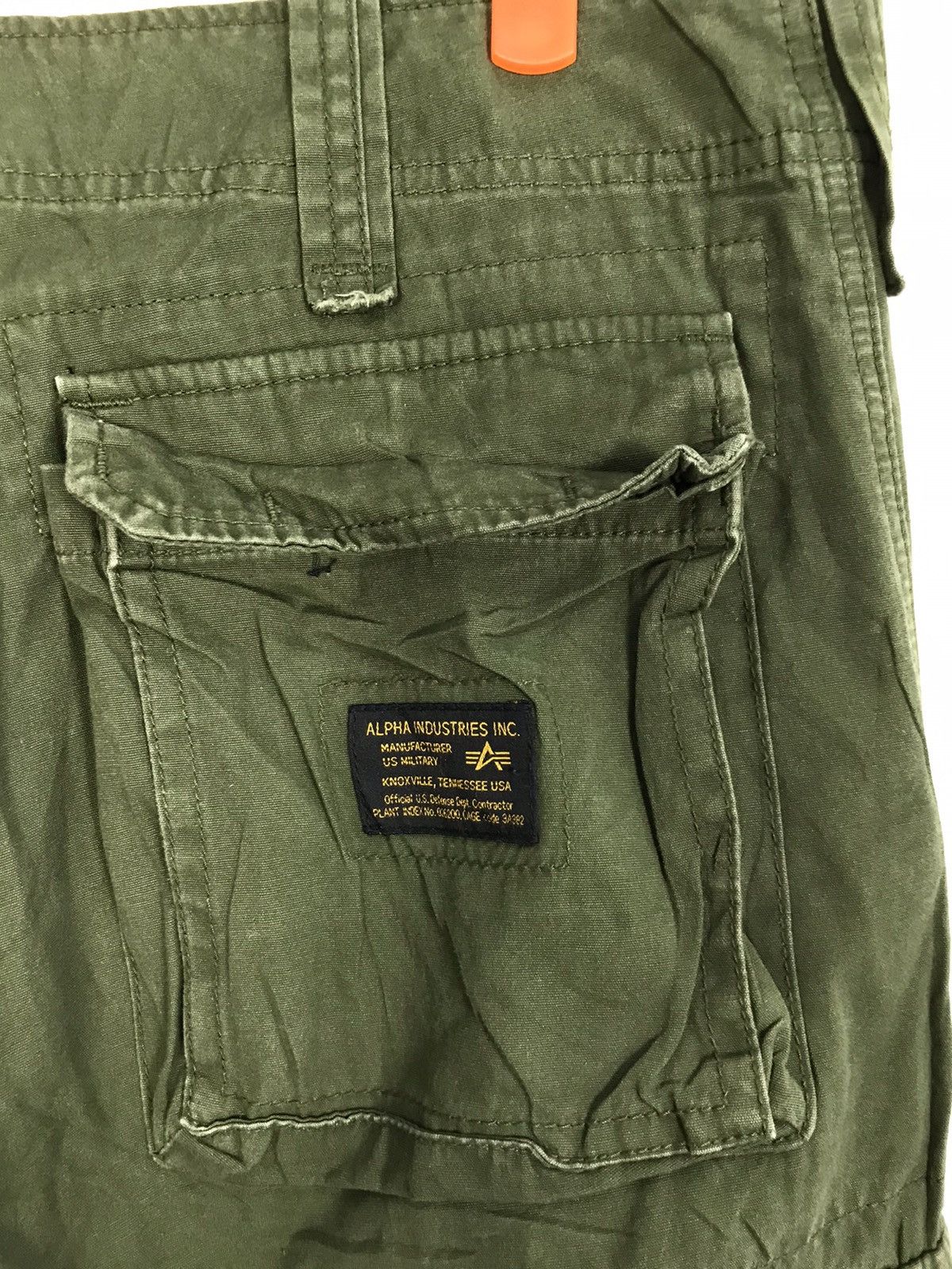 Alpha Industries Alpha Military Cargo Tactical Utility Pants Dark Green Size US 31 - 8 Thumbnail