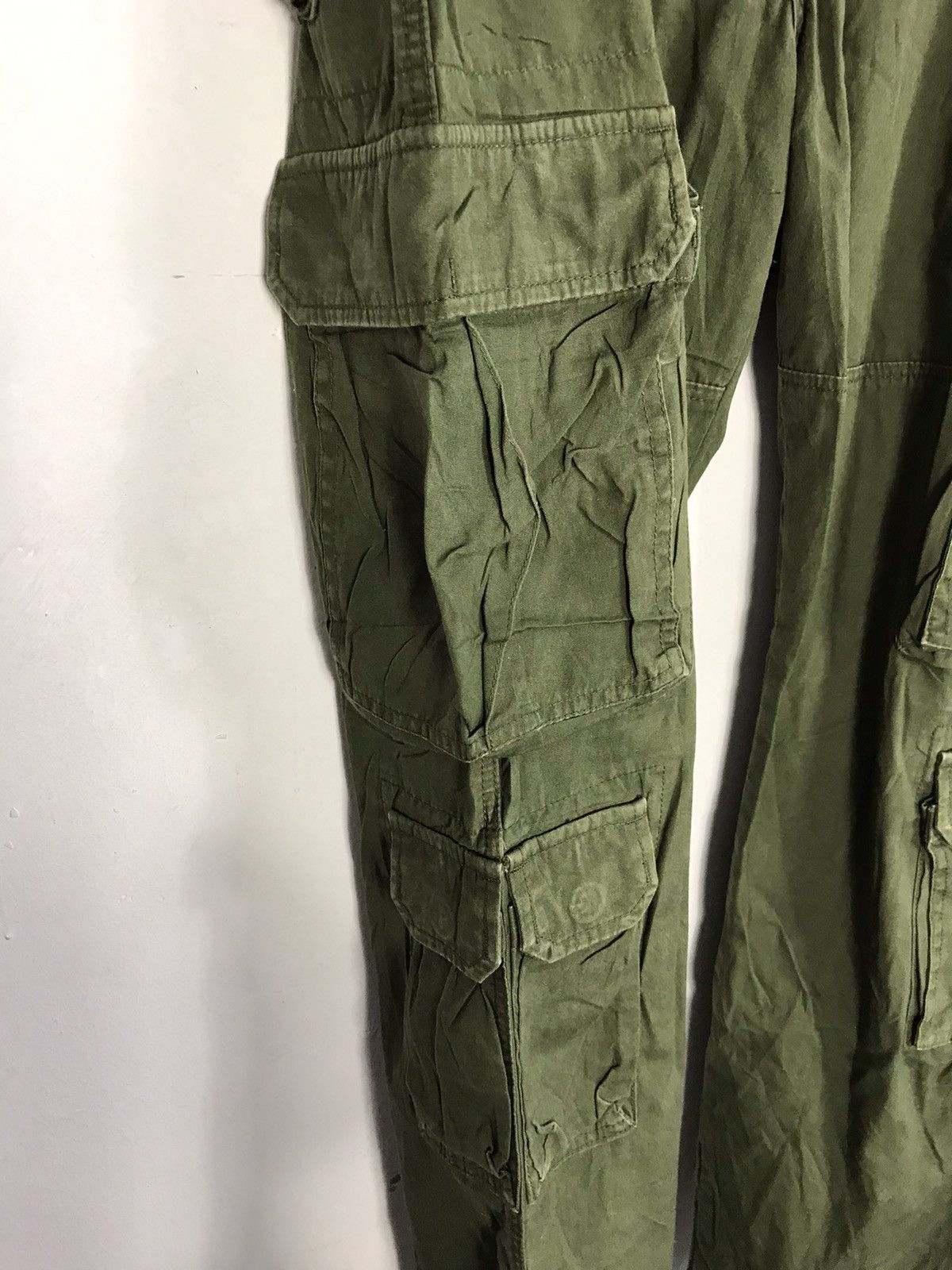 Alpha Industries Alpha Military Cargo Tactical Utility Pants Dark Green Size US 31 - 6 Thumbnail