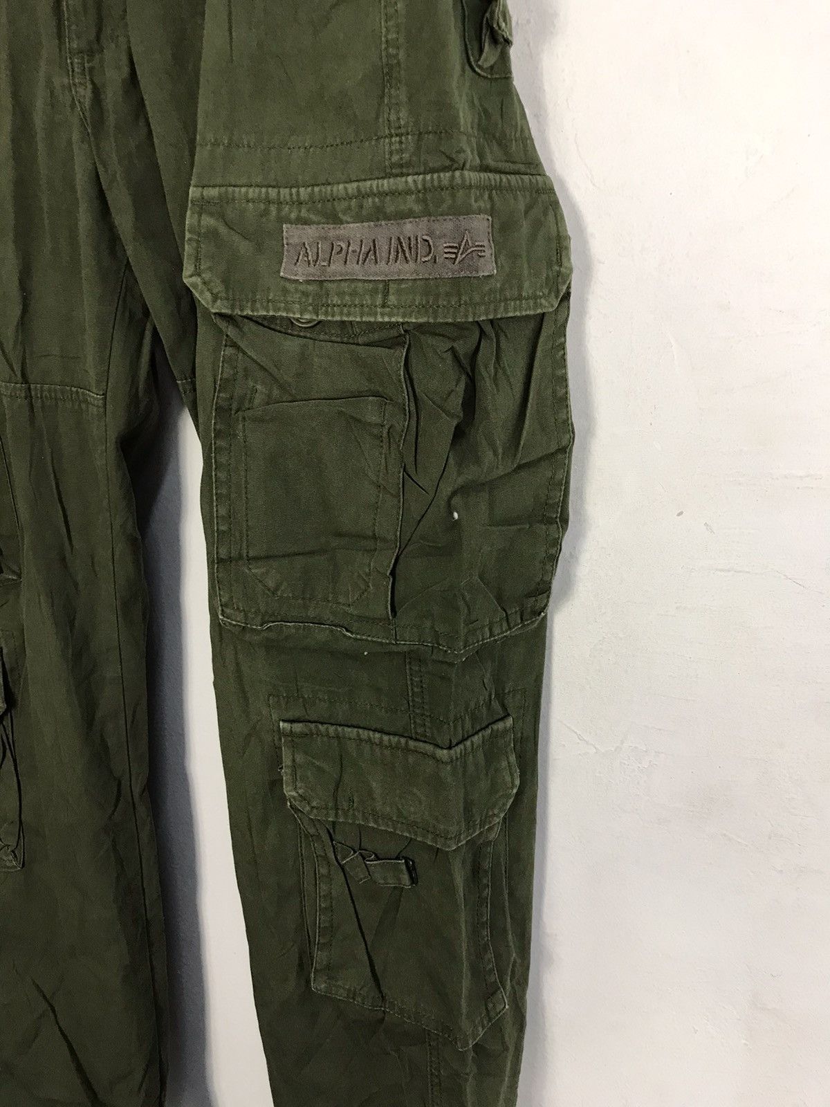 Alpha Industries Alpha Military Cargo Tactical Utility Pants Dark Green Size US 31 - 5 Thumbnail