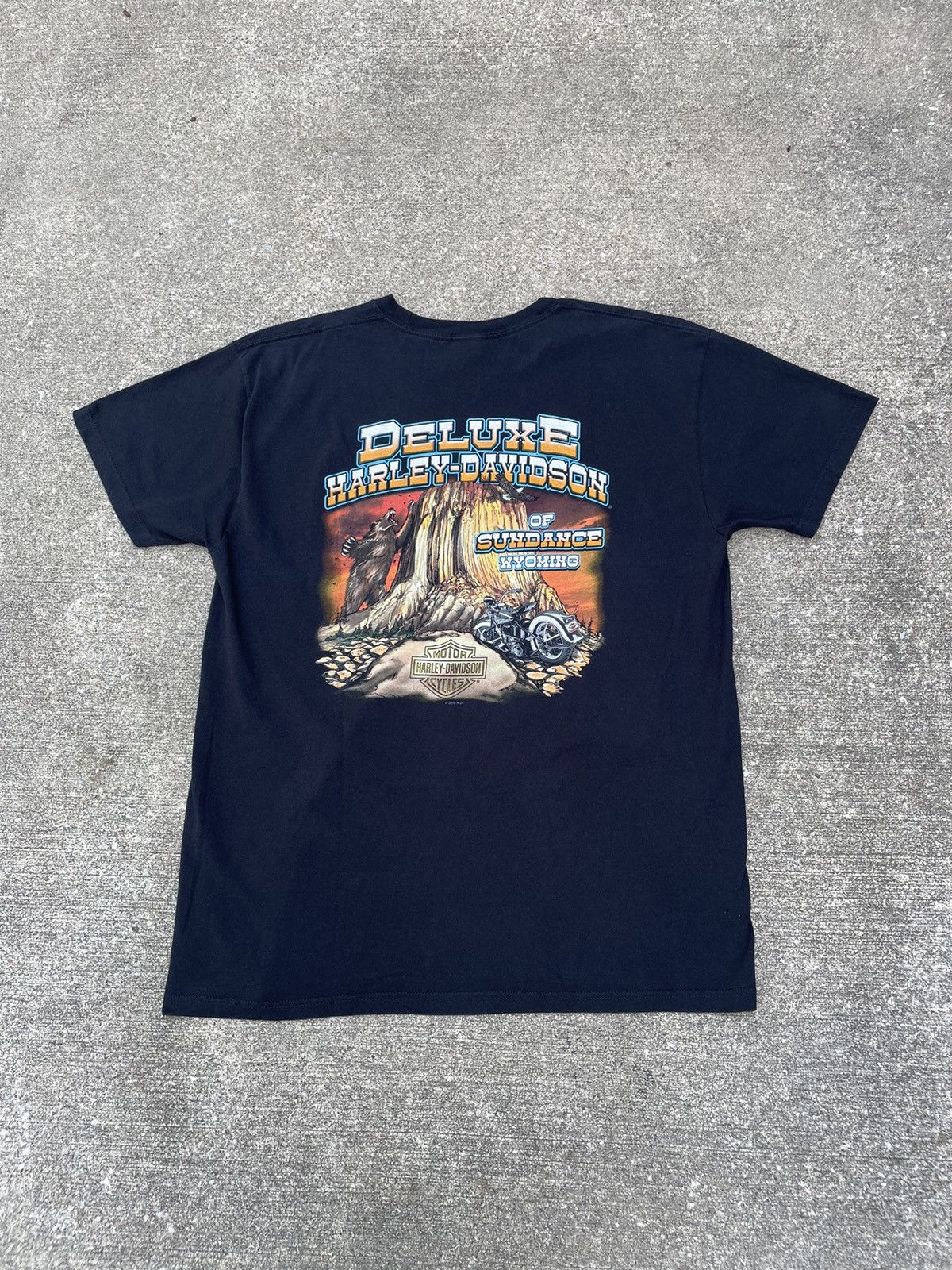 Harley Davidson VINTAGE Y2K HARLEY DAVIDSON SUNDANCE WYOMING GRIZZLY