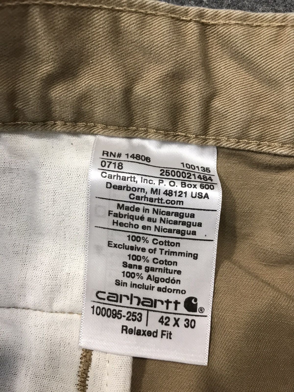 Carhartt Carhartt Tech Wear Cargo Tactical Relaxed Fits Pants Khakis Size US 40 / EU 56 - 8 Thumbnail