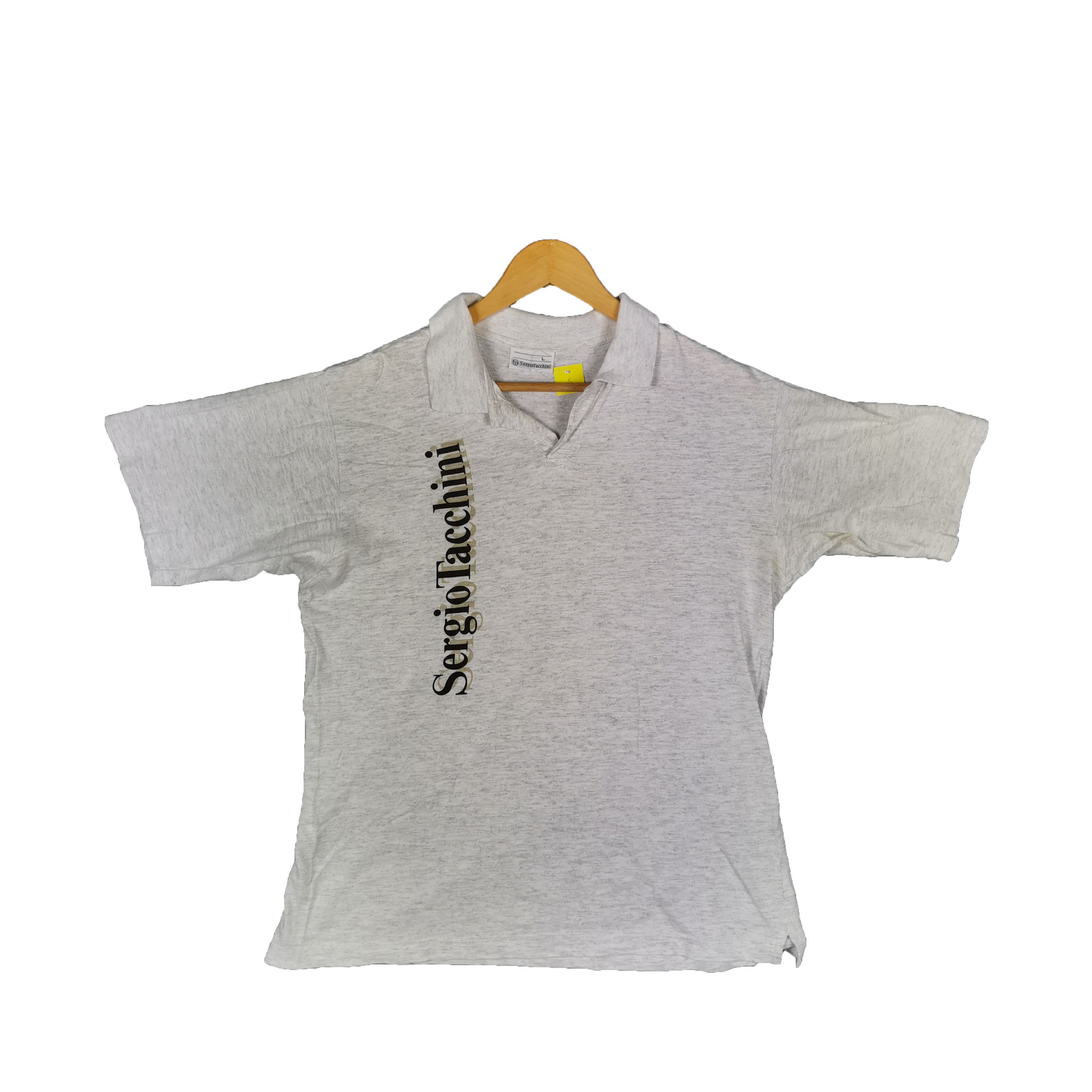 Sergio Tacchini Vintage Sergio Tacchini T Shirt Sergio Tacchini Tees Size US L / EU 52-54 / 3 - 1 Thumbnail