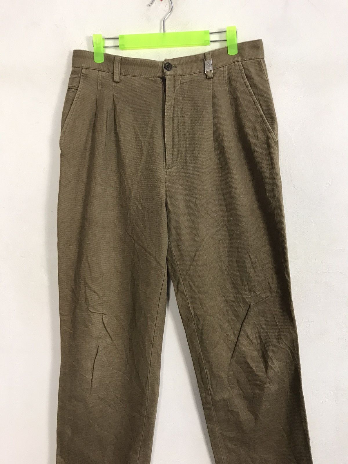 Montagut × Vintage 90s Montagut Straight Cut Style Pants Workwear Office Size US 32 / EU 48 - 3 Thumbnail