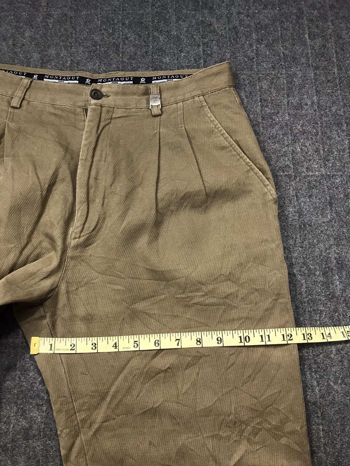 Montagut × Vintage 90s Montagut Straight Cut Style Pants Workwear Office Size US 32 / EU 48 - 13 Thumbnail
