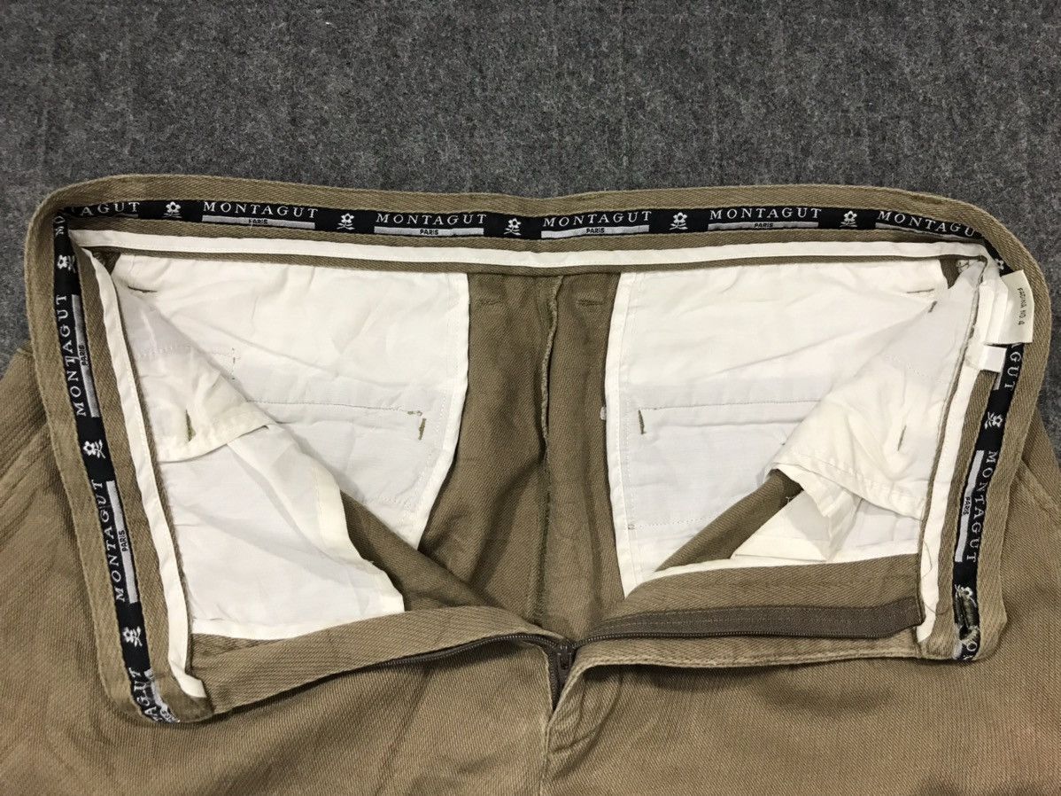 Montagut × Vintage 90s Montagut Straight Cut Style Pants Workwear Office Size US 32 / EU 48 - 8 Thumbnail