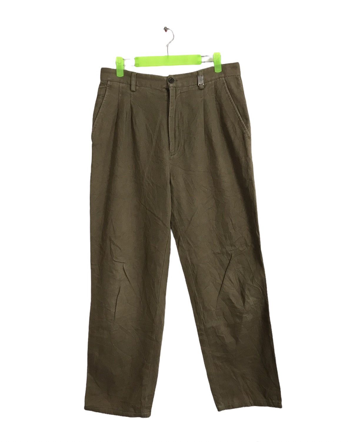 Montagut × Vintage 90s Montagut Straight Cut Style Pants Workwear Office Size US 32 / EU 48 - 2 Thumbnail