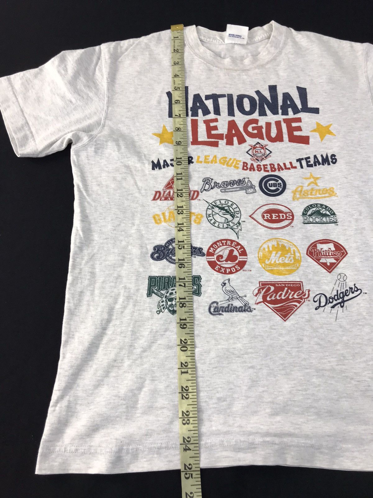 MLB × Vintage MLB Major League Baseball National League Team List Tee Size US S / EU 44-46 / 1 - 11 Thumbnail