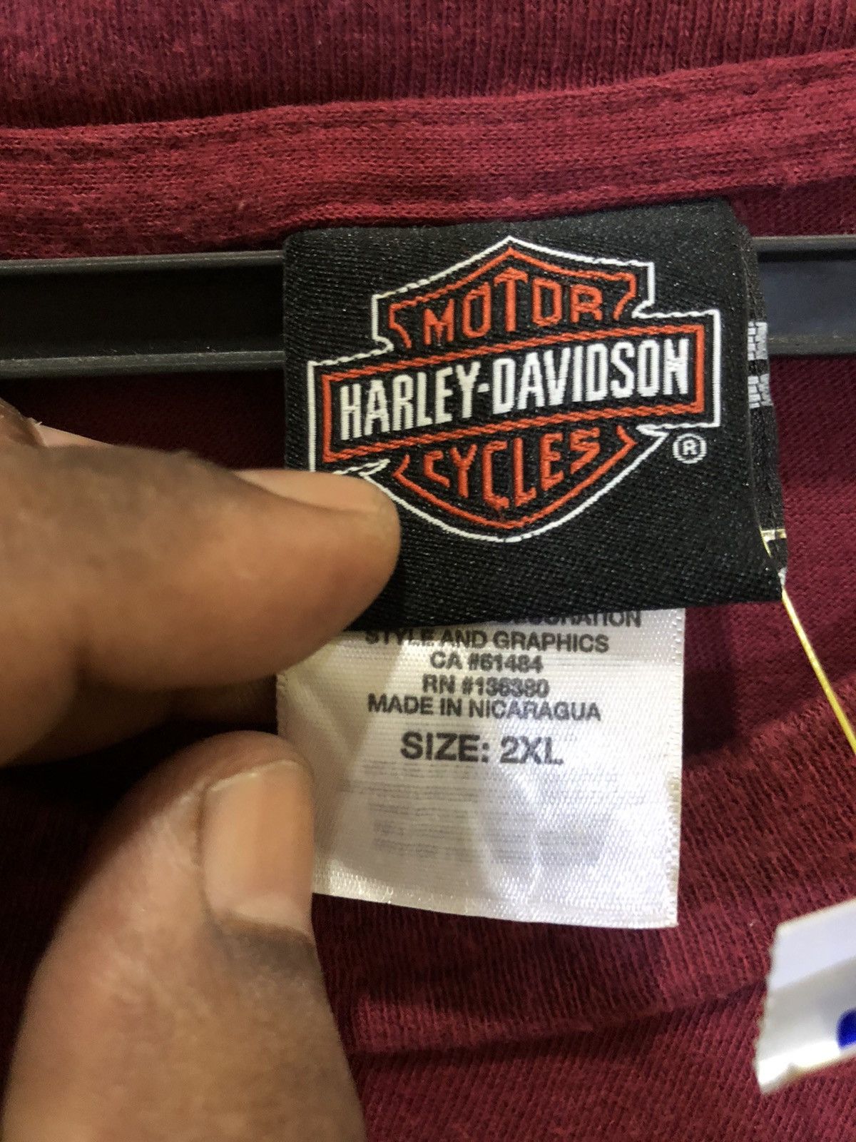 Harley Davidson 🔥RARE🔥Harley Davidson Monterey California USA tees size Size US XXL / EU 58 / 5 - 6 Thumbnail