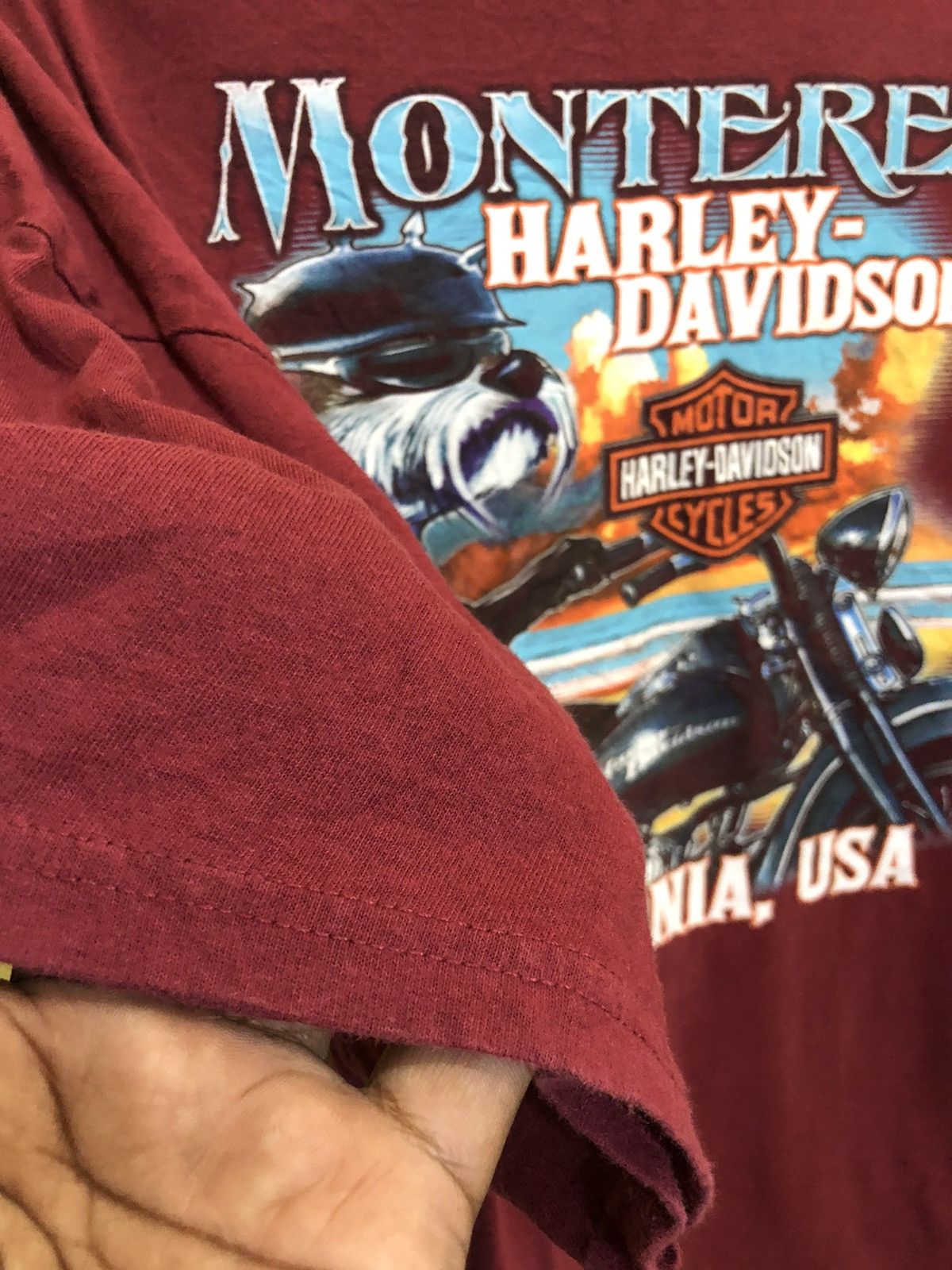 Harley Davidson 🔥RARE🔥Harley Davidson Monterey California USA tees size Size US XXL / EU 58 / 5 - 5 Thumbnail