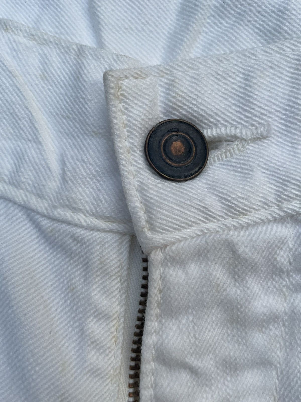 Bassike × Japanese Brand Bassike Ivory Denim Size US 34 / EU 50 - 17 Thumbnail